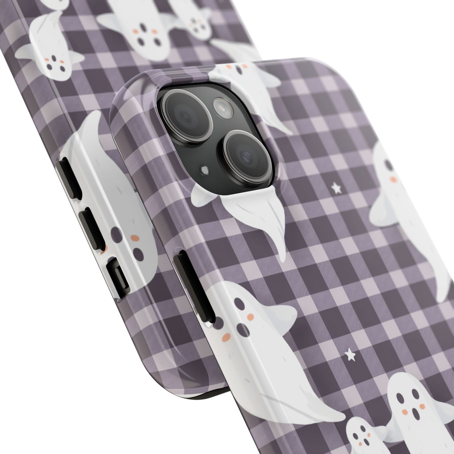 Cute Ghosts Tough Phone Case - Whimsical Halloween Design for Spooky Vibes