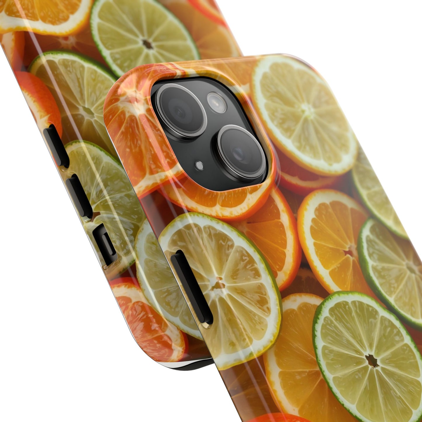 Citrus Slice Tough Phone Case – Vibrant Fruit Design for Summer Fun