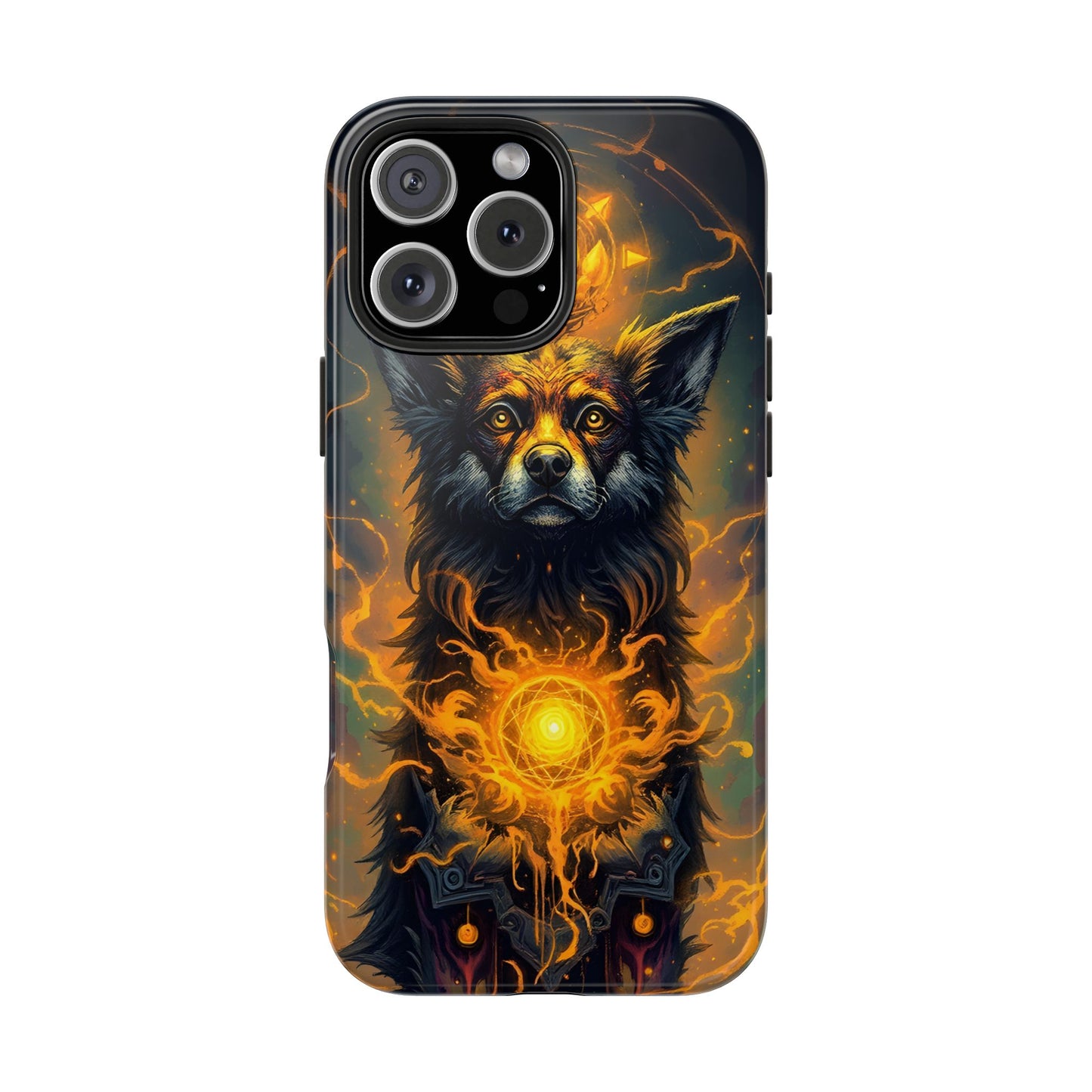 Mystical Dog of Light - Tough Phone Case - Durable Protection with Inspired Artwork - for iPhone
