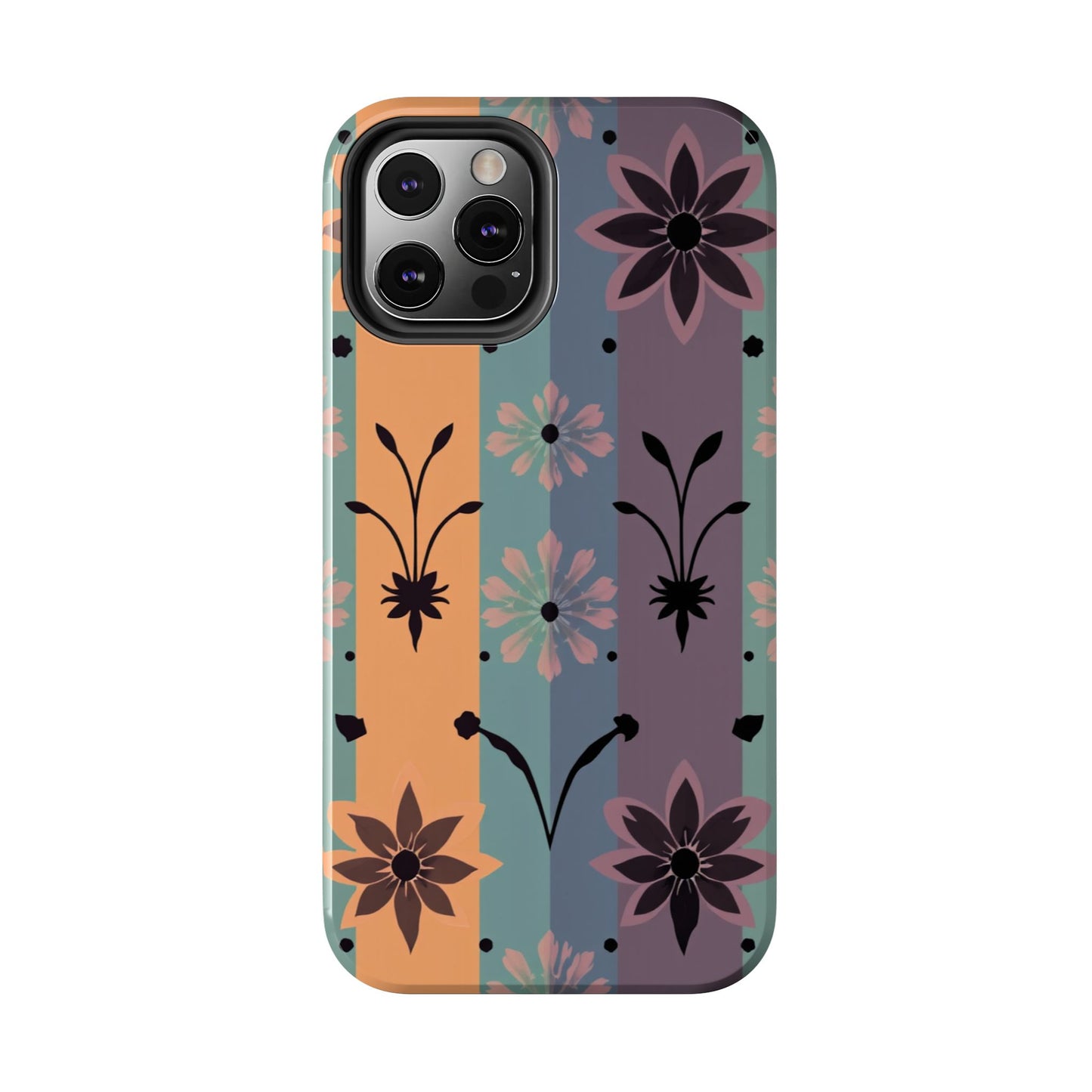 Boho Floral Tough Phone Cases - Durable & Stylish Protection - for iPhone