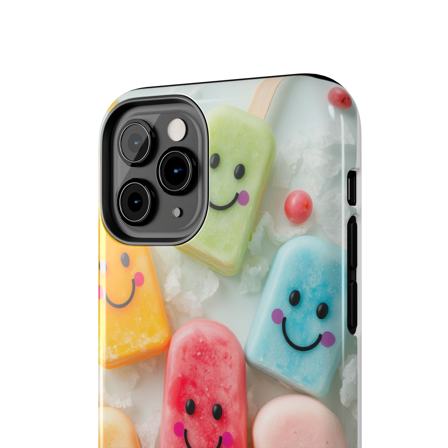 Cute Smile Popsicle Tough Phone Case - Fun Protection for Your Device
