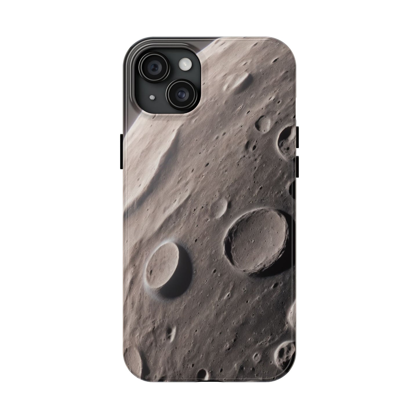 Celestial Moon Surface Tough Phone Case | Durable Space-Themed Design - for iPhone