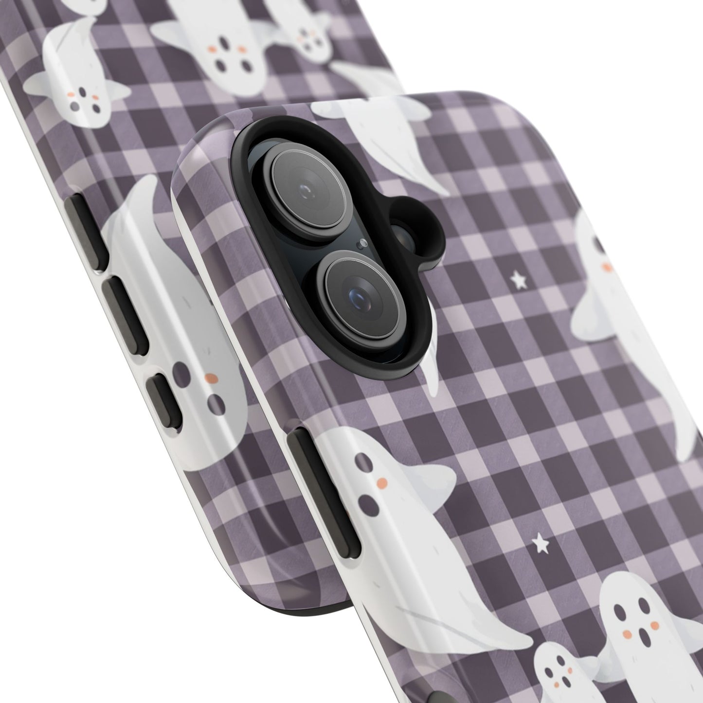 Cute Ghosts Tough Phone Case - Whimsical Halloween Design for Spooky Vibes