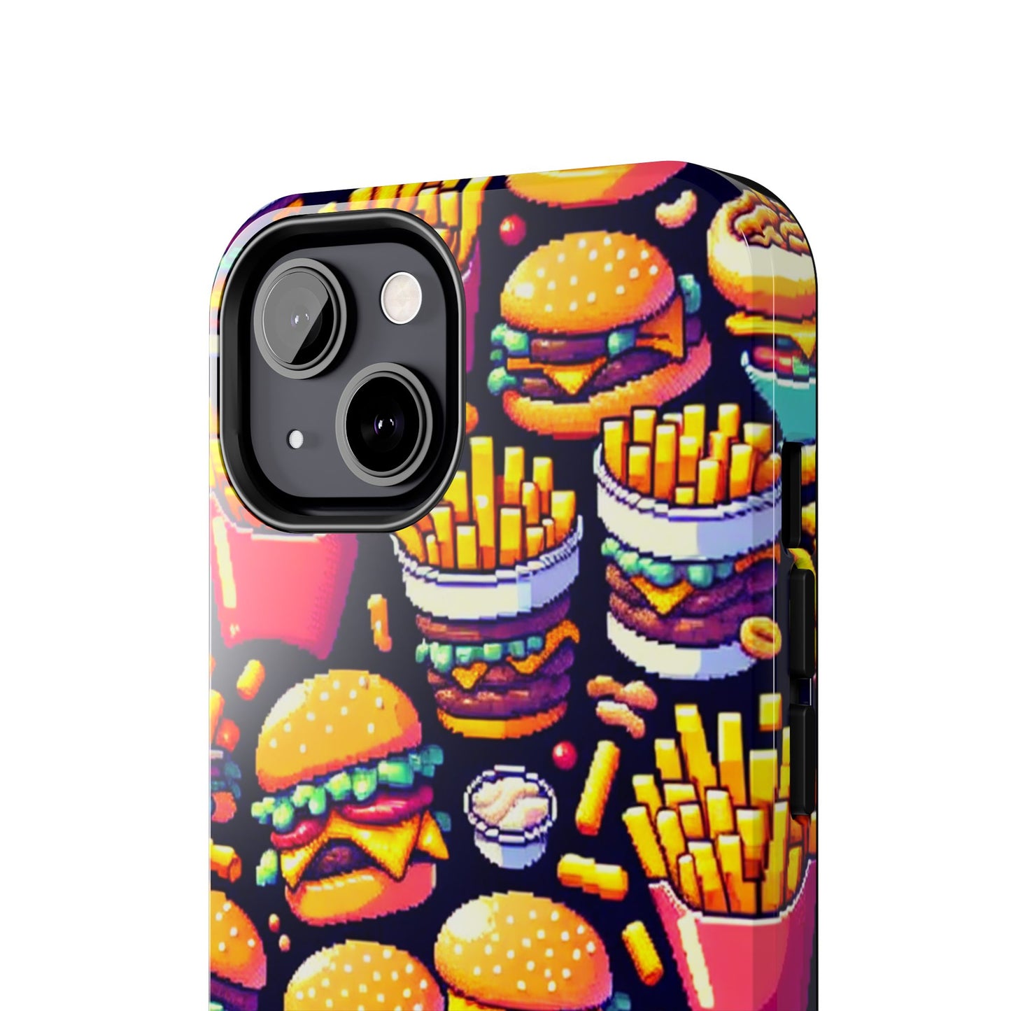 Retro Fast Food Phone Case - Tough and Durable - for iPhone