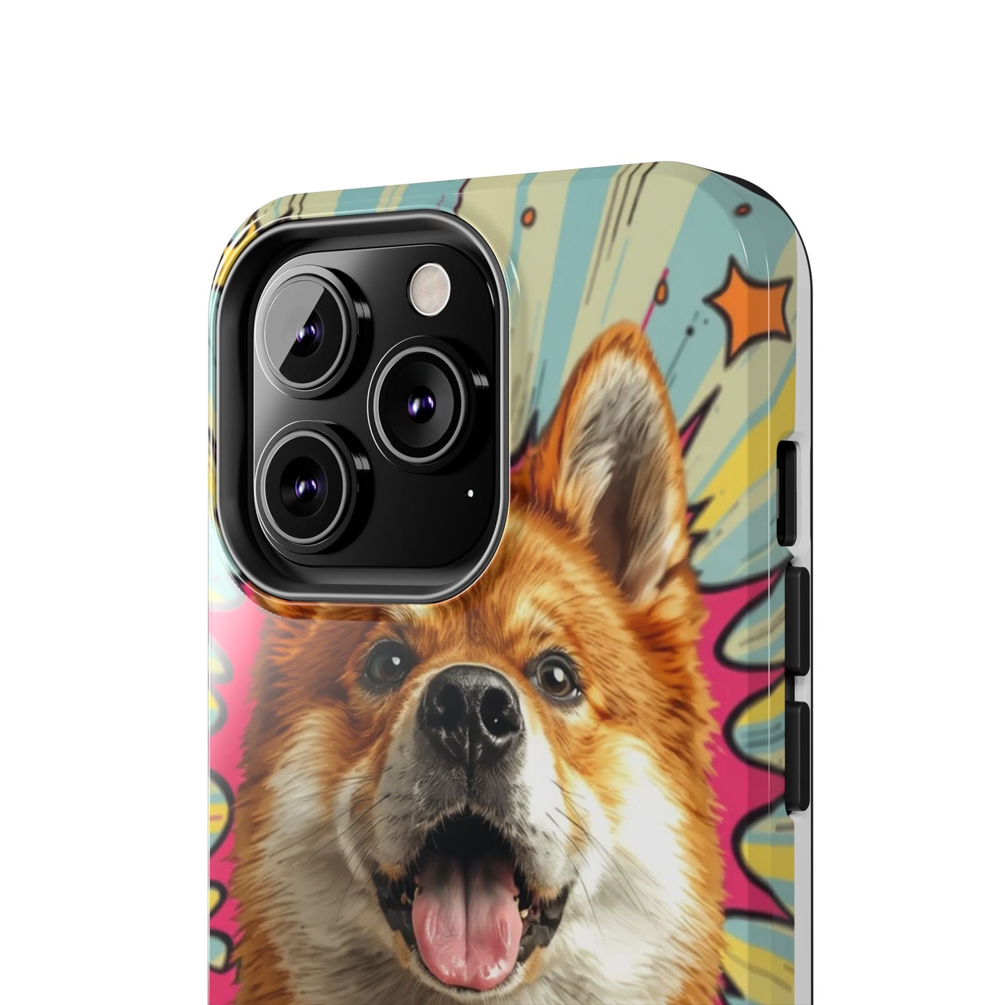 Playful Dog Tough Phone Case - Durable & Stylish Pet Lover Gift