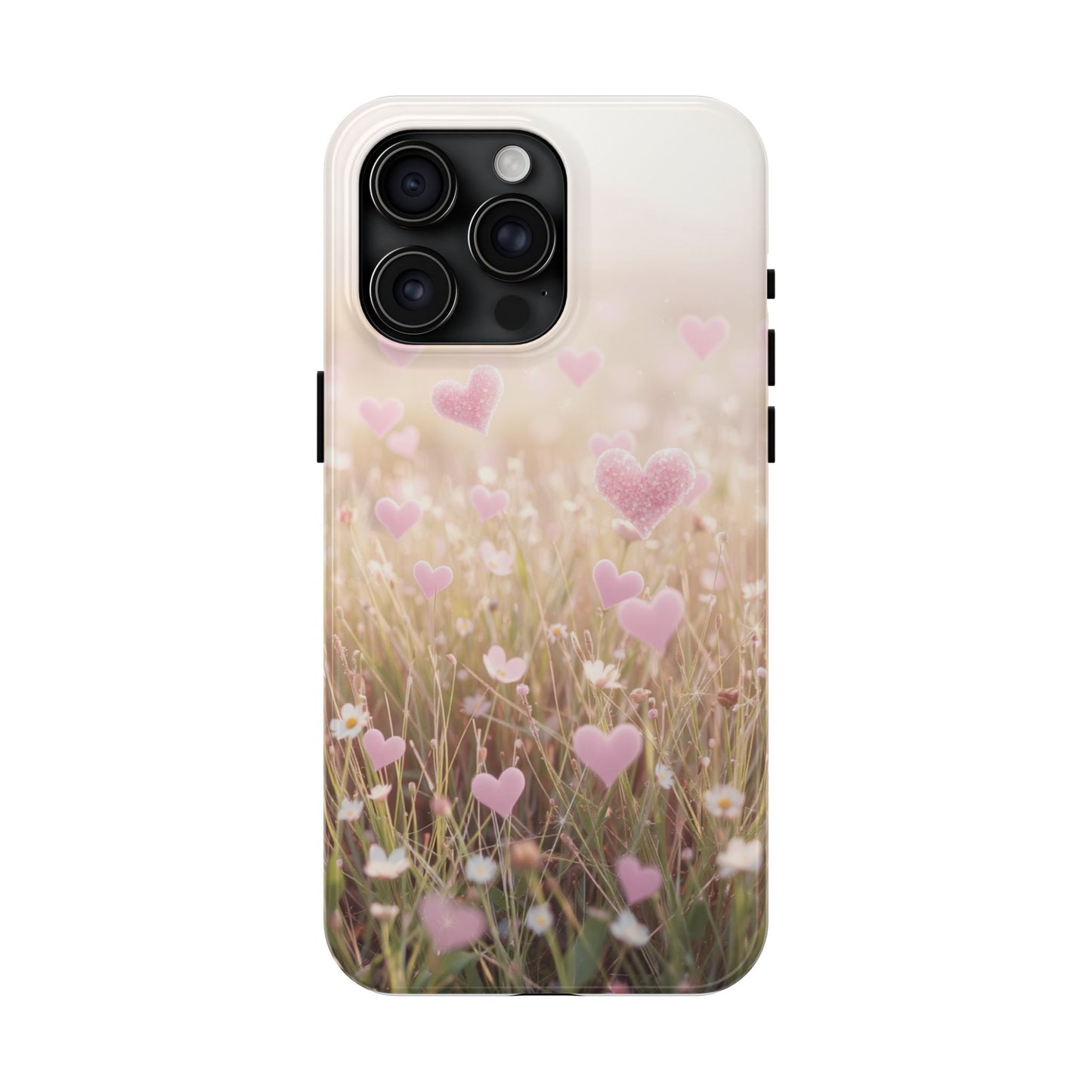 Romantic Hearts Tough Phone Case - Perfect for Lovers and Celebrations