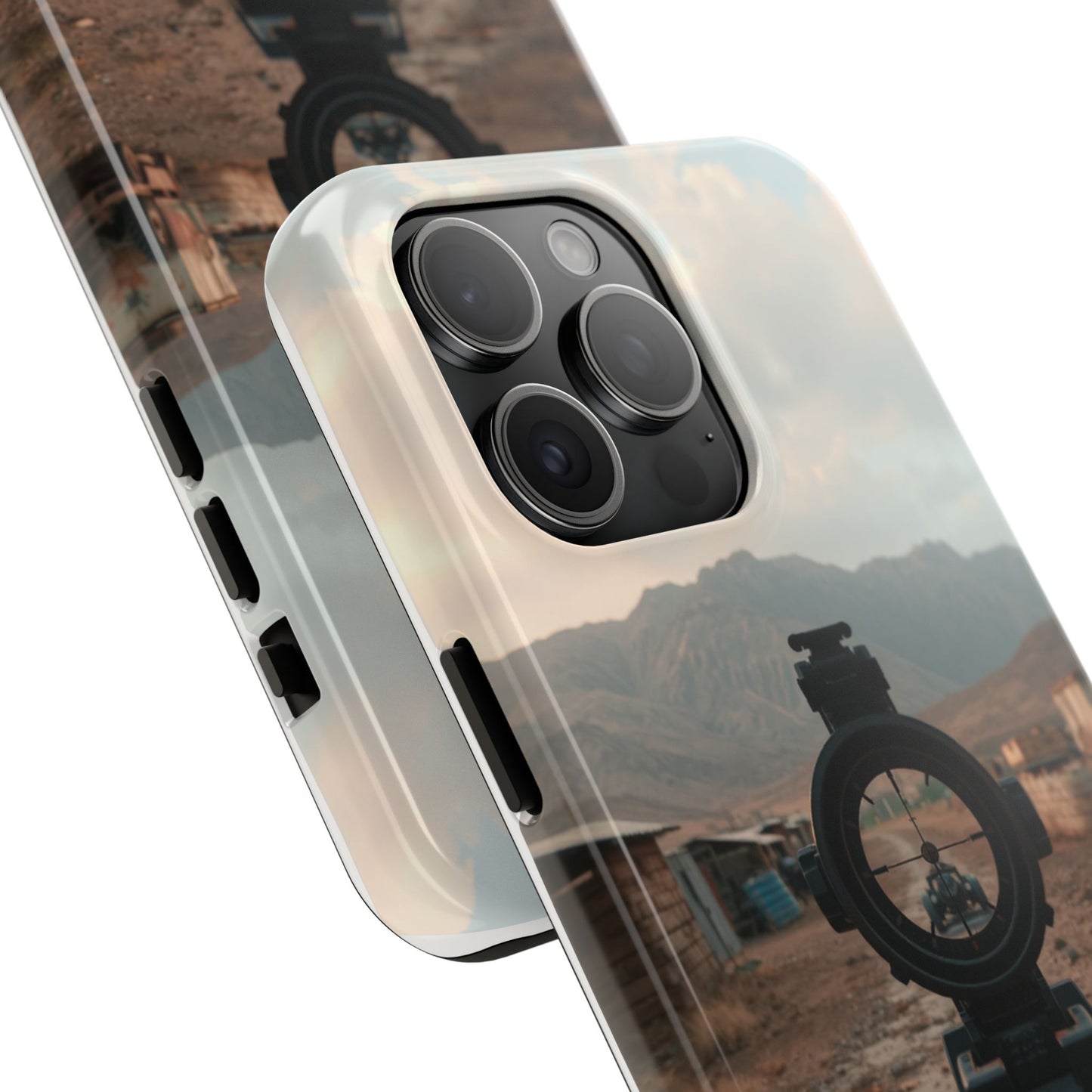 Tough Phone Case - Military Inspired Design with Sniper Scope