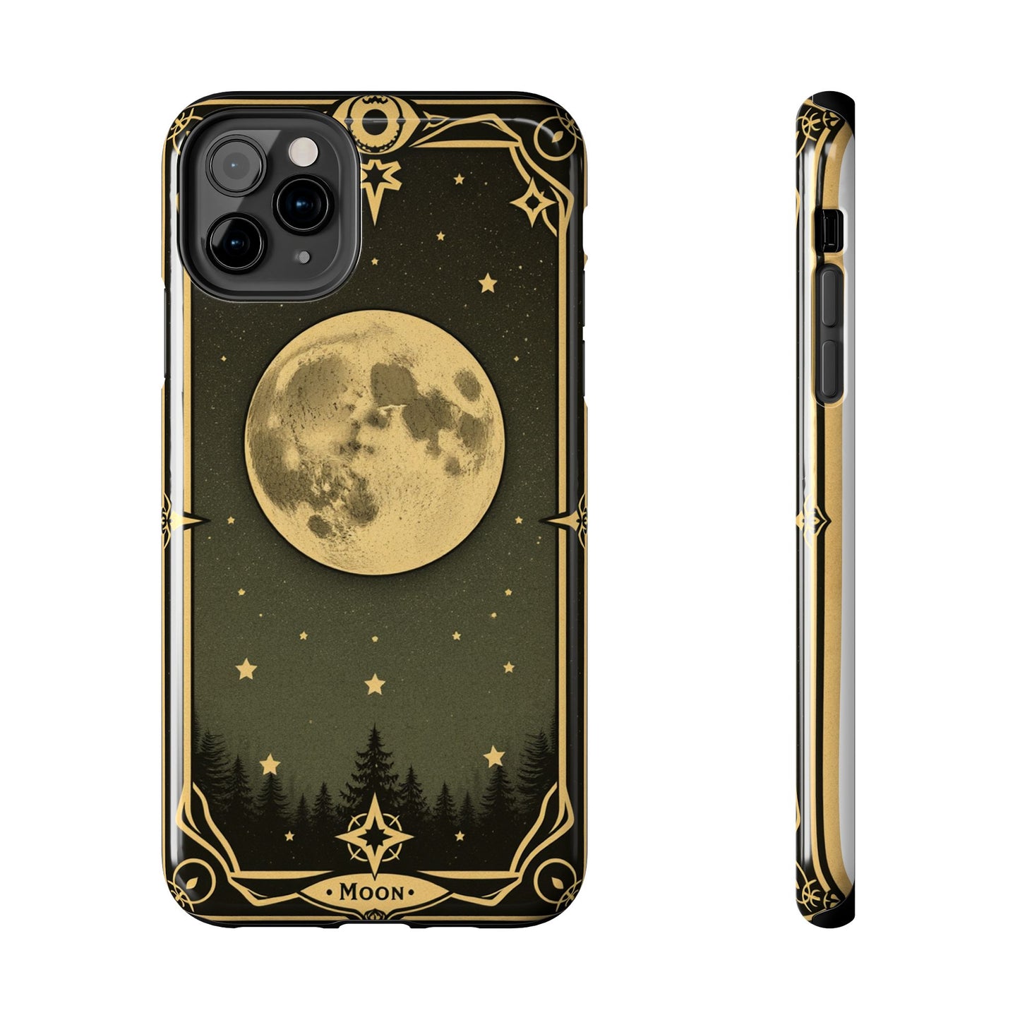 Celestial Moon Phone Case - Tough & Stylish for Star Lovers