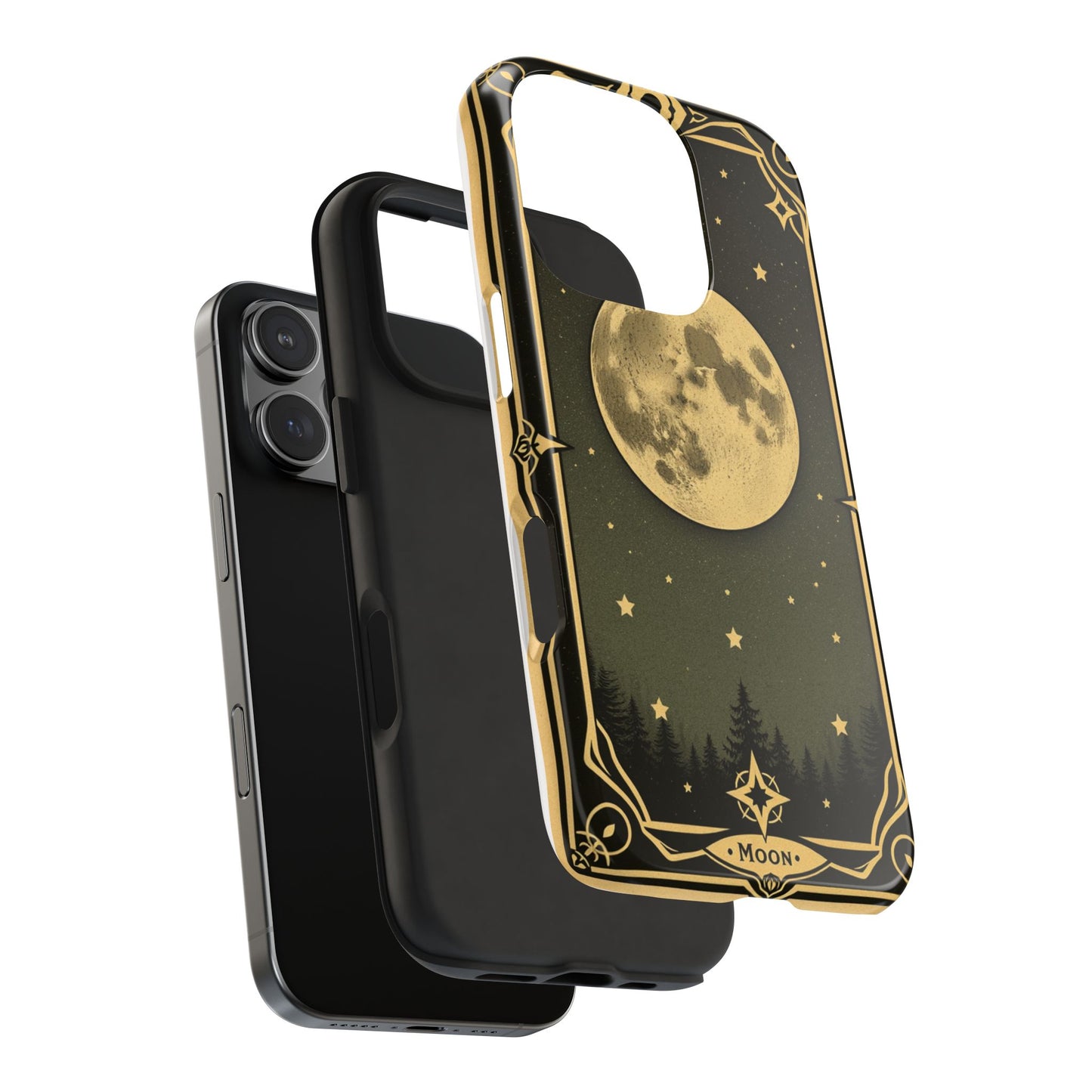 Celestial Moon Phone Case - Tough & Stylish for Star Lovers