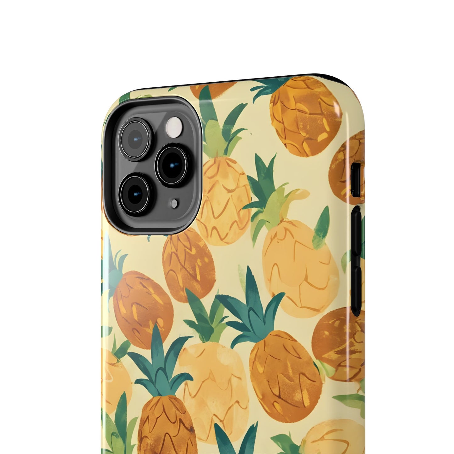 Pineapple Paradise Tough Phone Case - Durable and Stylish for Summer Vibes - for iPhone