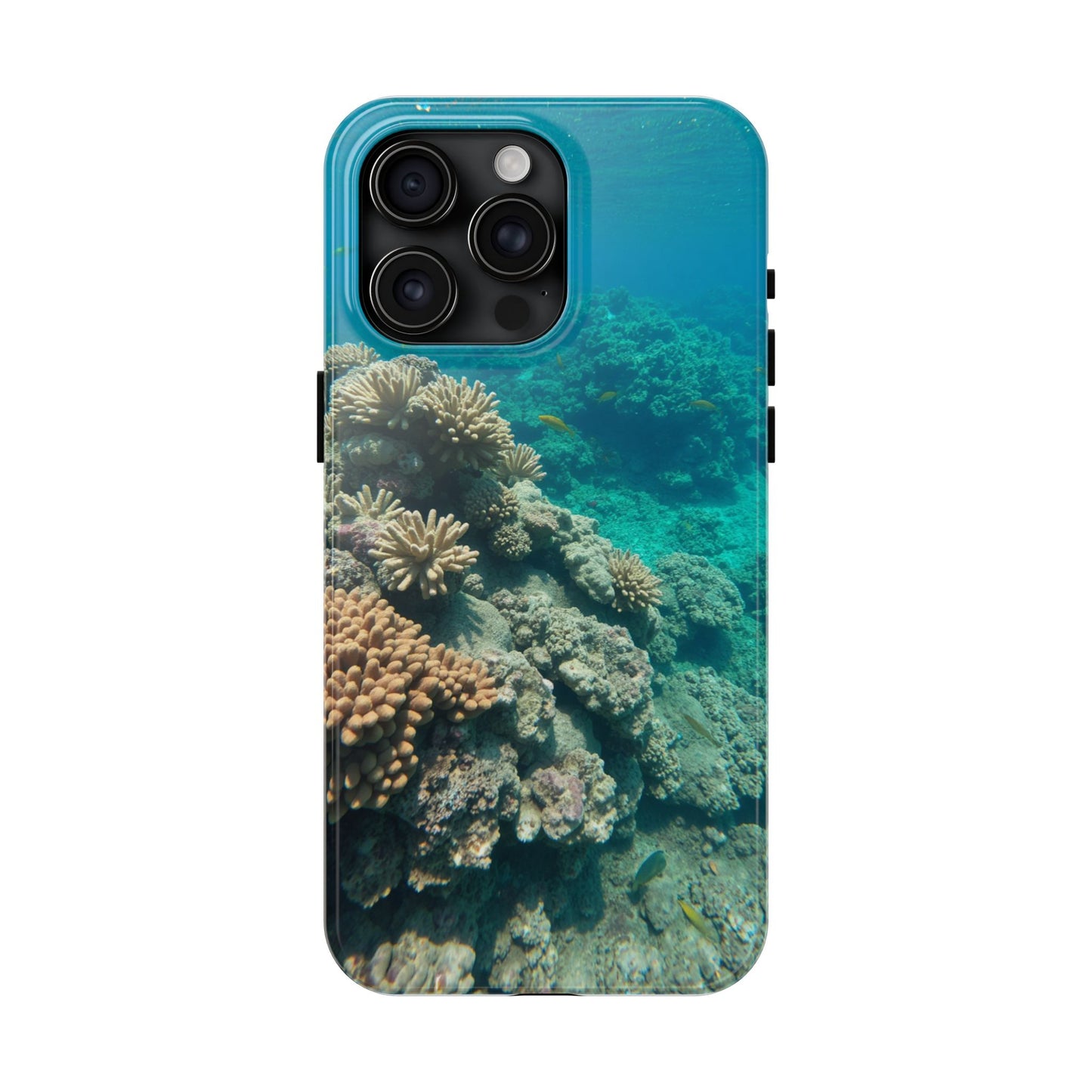 Coral Reef Tough Phone Case - Ocean Vibes Protection for Adventure Lovers