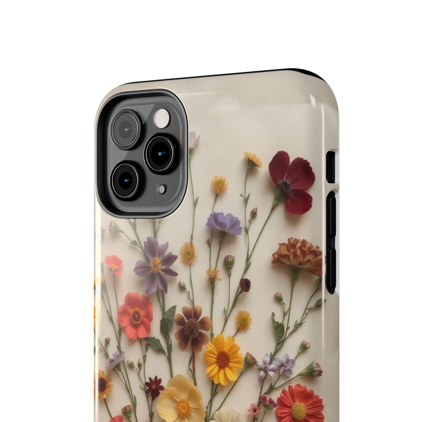 Floral Tough Phone Case - Durable Protection with Nature-Inspired Design