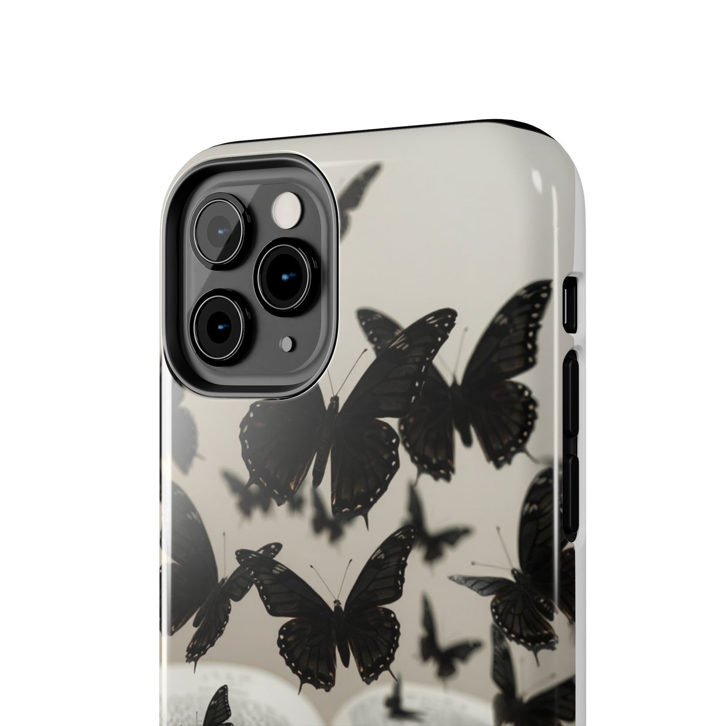 Butterfly Magic Tough Phone Case - Literary Design for Book Lovers
