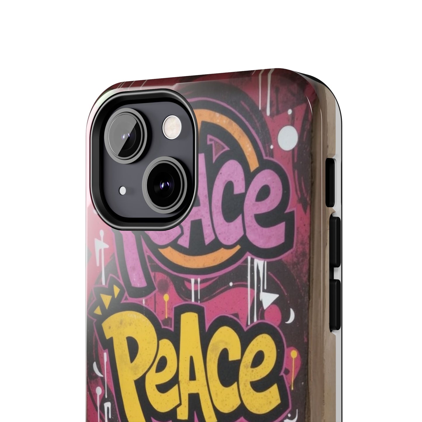 Colorful Peace Joy Tough Phone Case