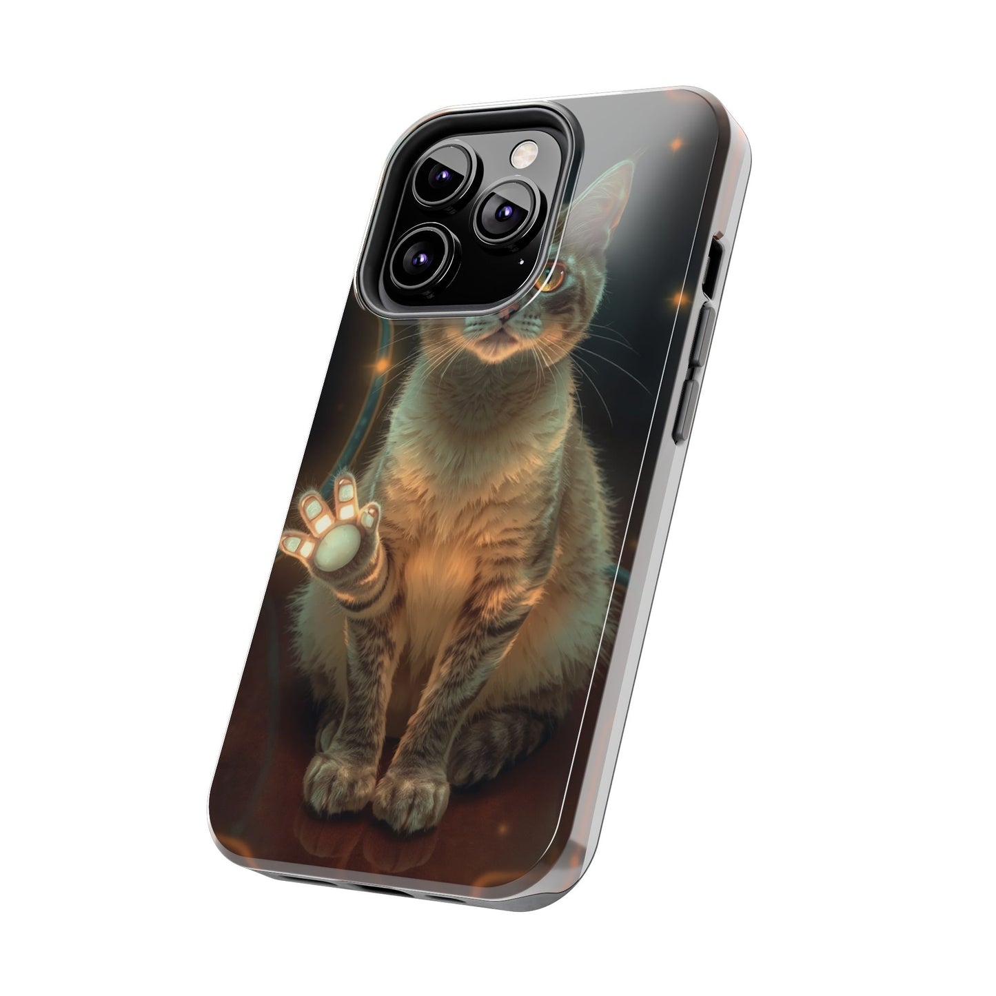 Whimsical Cat Phone Case | Tough Phone Cases for Cat Lovers, Pet Accessories, Gift for Cat Owners, Cute Phone Cover, Personalized Tech