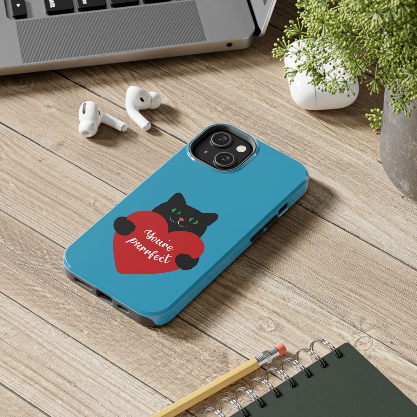 You're Purrfect Cat Phone Case - Tough & Stylish Pet Lover Accessory - for iPhone