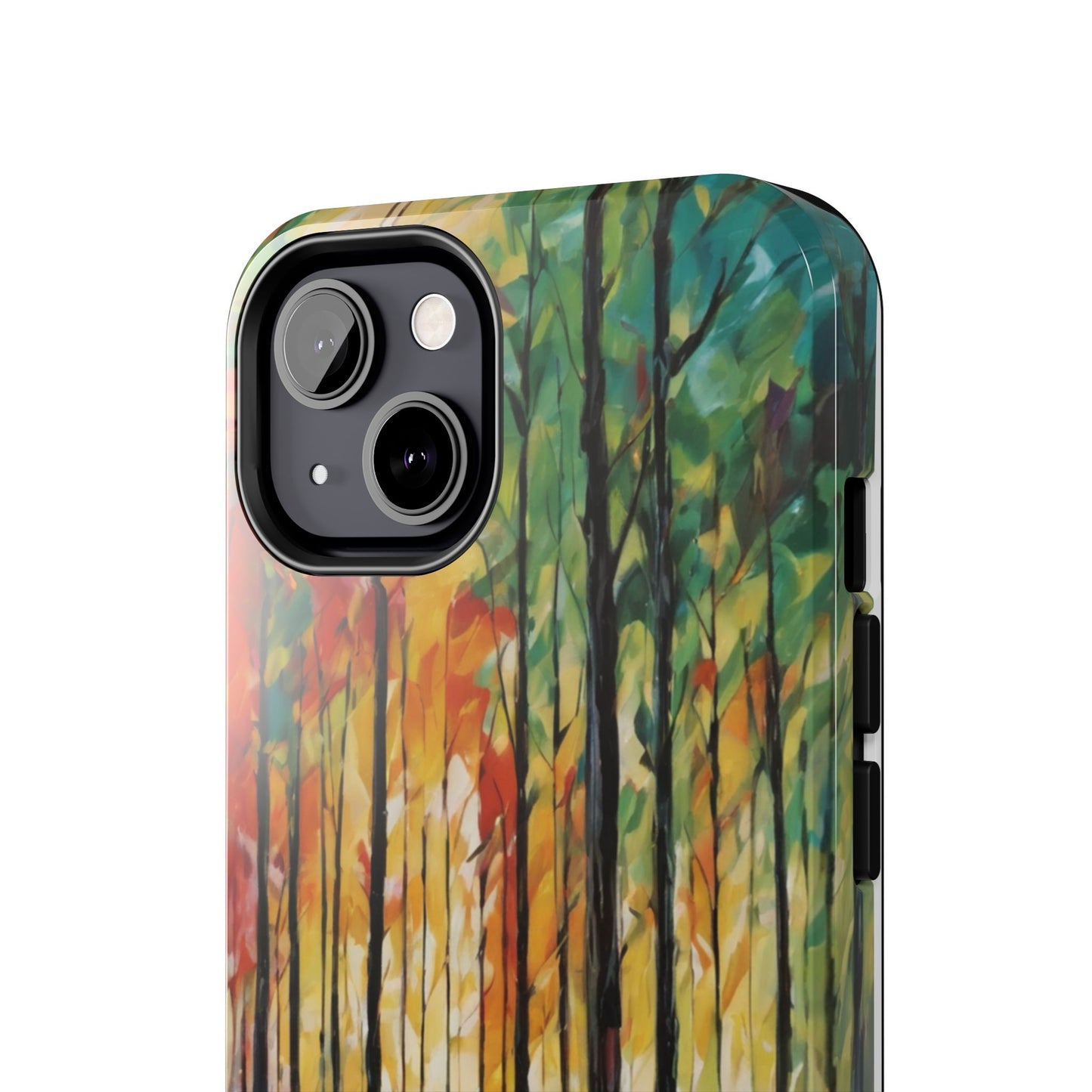 Autumn Forest Tough Phone Case - Colorful Nature Design - for iPhone