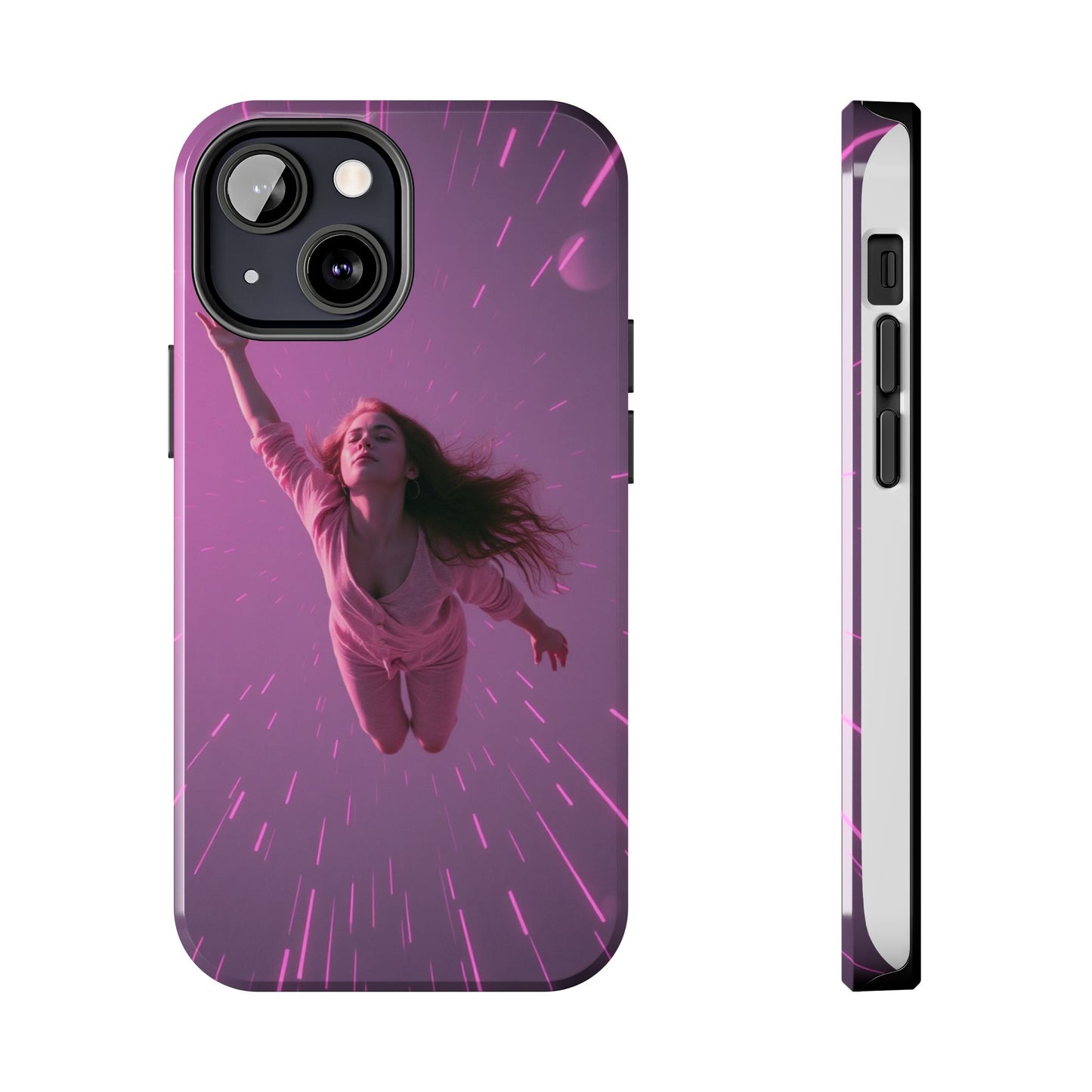 Inspirational Tough Phone Case - Cosmic Dreamer Design