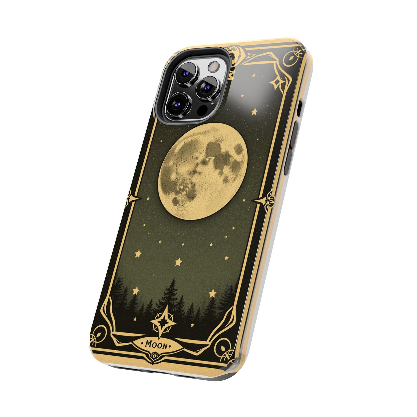 Celestial Moon Phone Case - Tough & Stylish for Star Lovers
