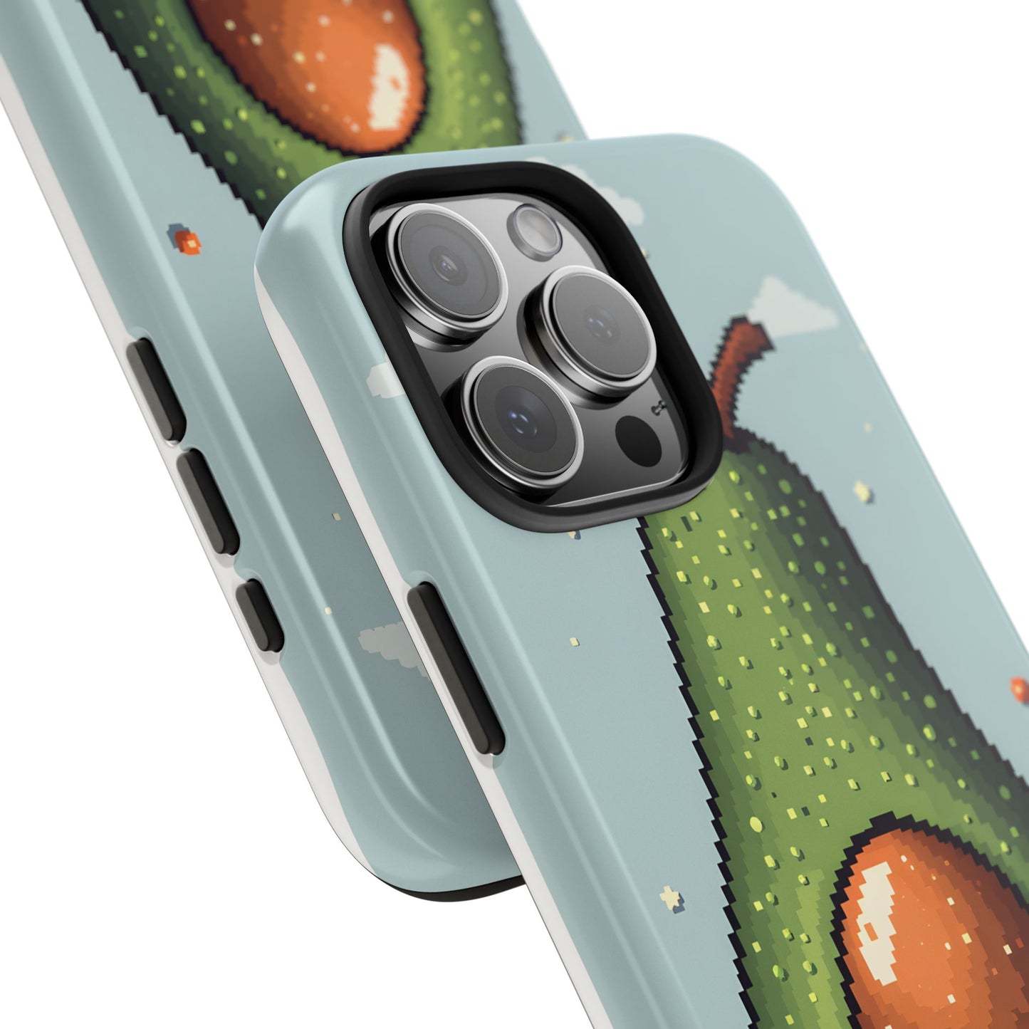 Pixel Avocado Tough Phone Case - Perfect for Foodies & Nature Lovers - for iPhone