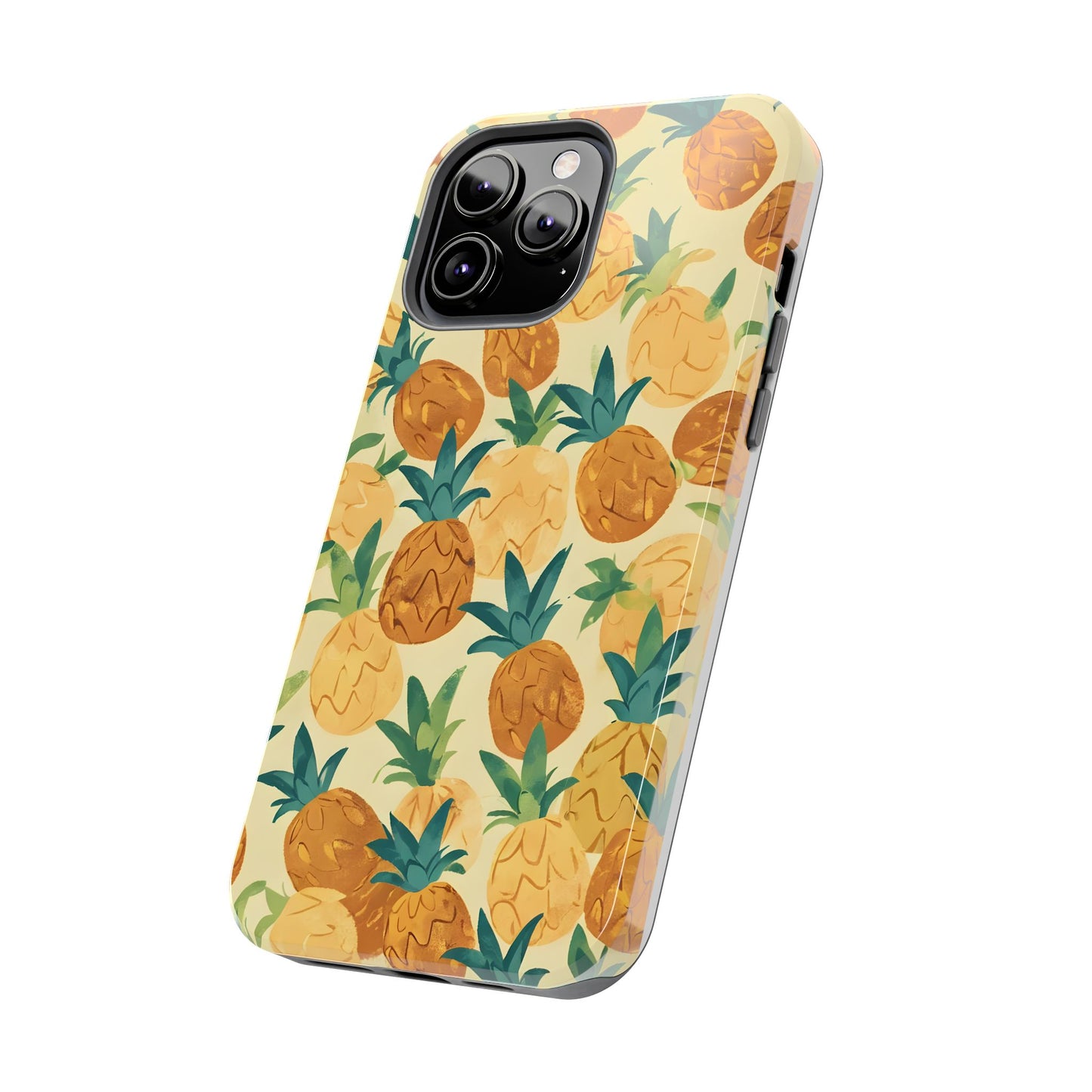 Pineapple Paradise Tough Phone Case - Durable and Stylish for Summer Vibes - for iPhone