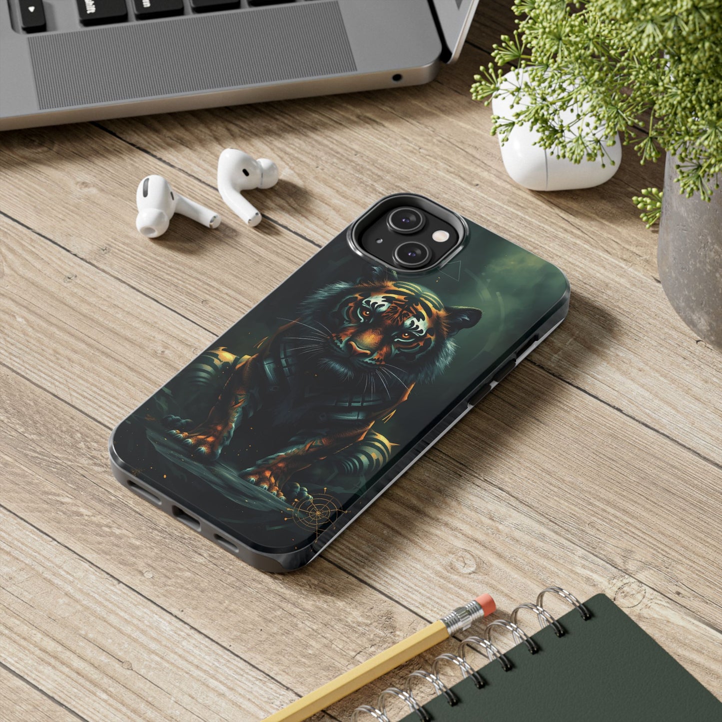 Fierce Mystical Tiger Tough Phone Case | Durable Protection for Nature Lovers - for iPhone