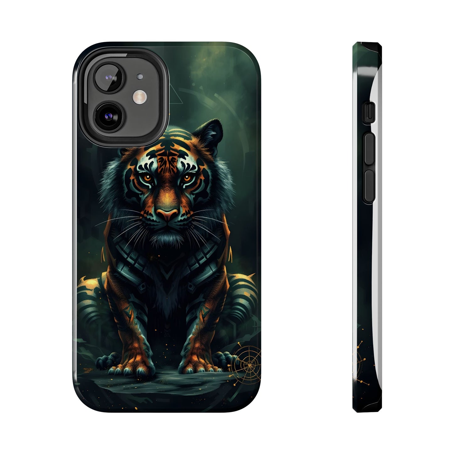 Fierce Mystical Tiger Tough Phone Case | Durable Protection for Nature Lovers - for iPhone