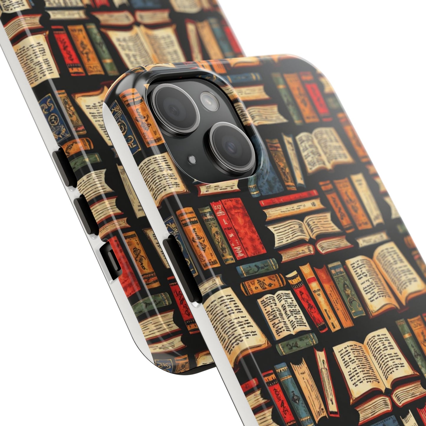 Book Lover Tough Phone Cases - Durable Protective Cases for Literature Fans