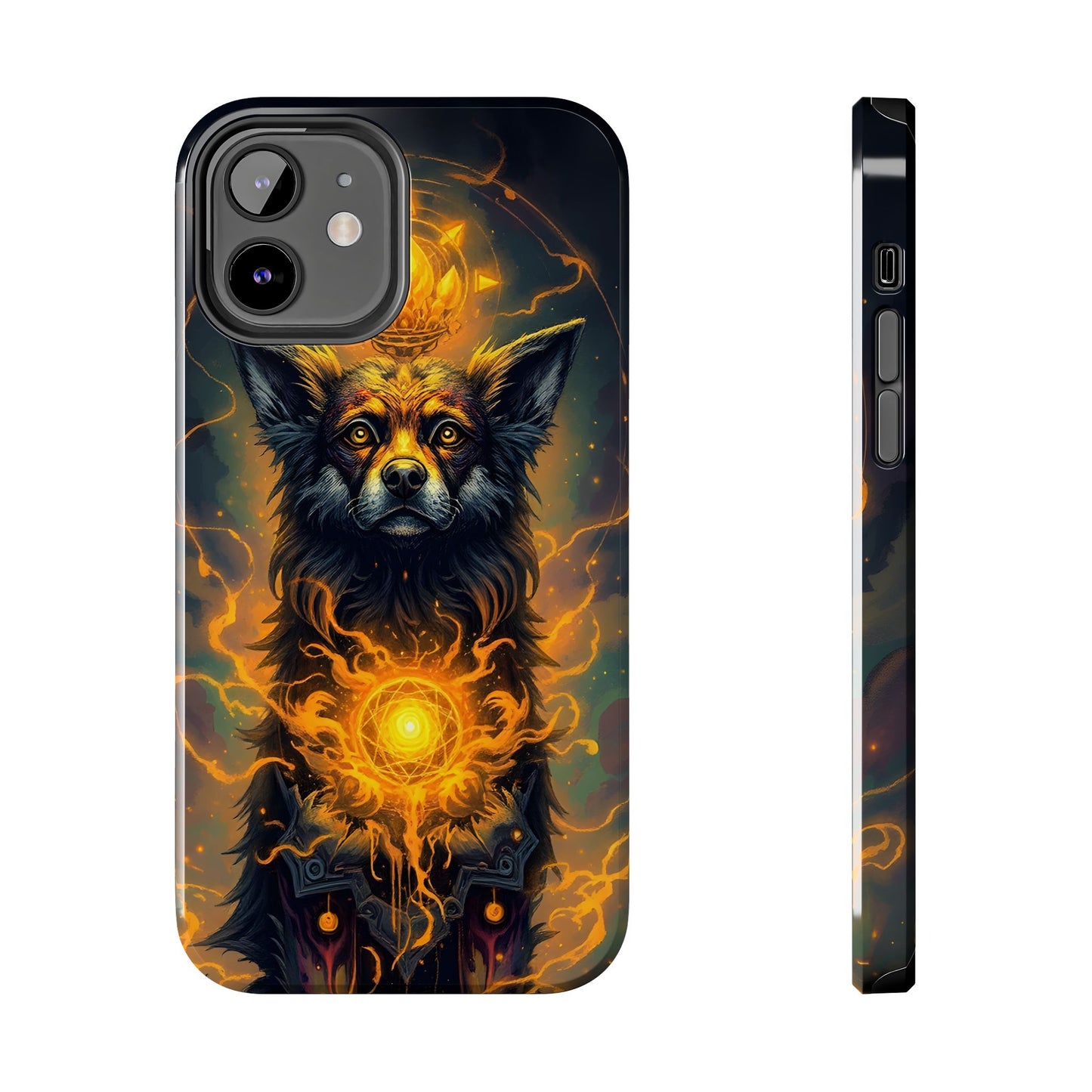 Mystical Dog of Light - Tough Phone Case - Durable Protection with Inspired Artwork - for iPhone