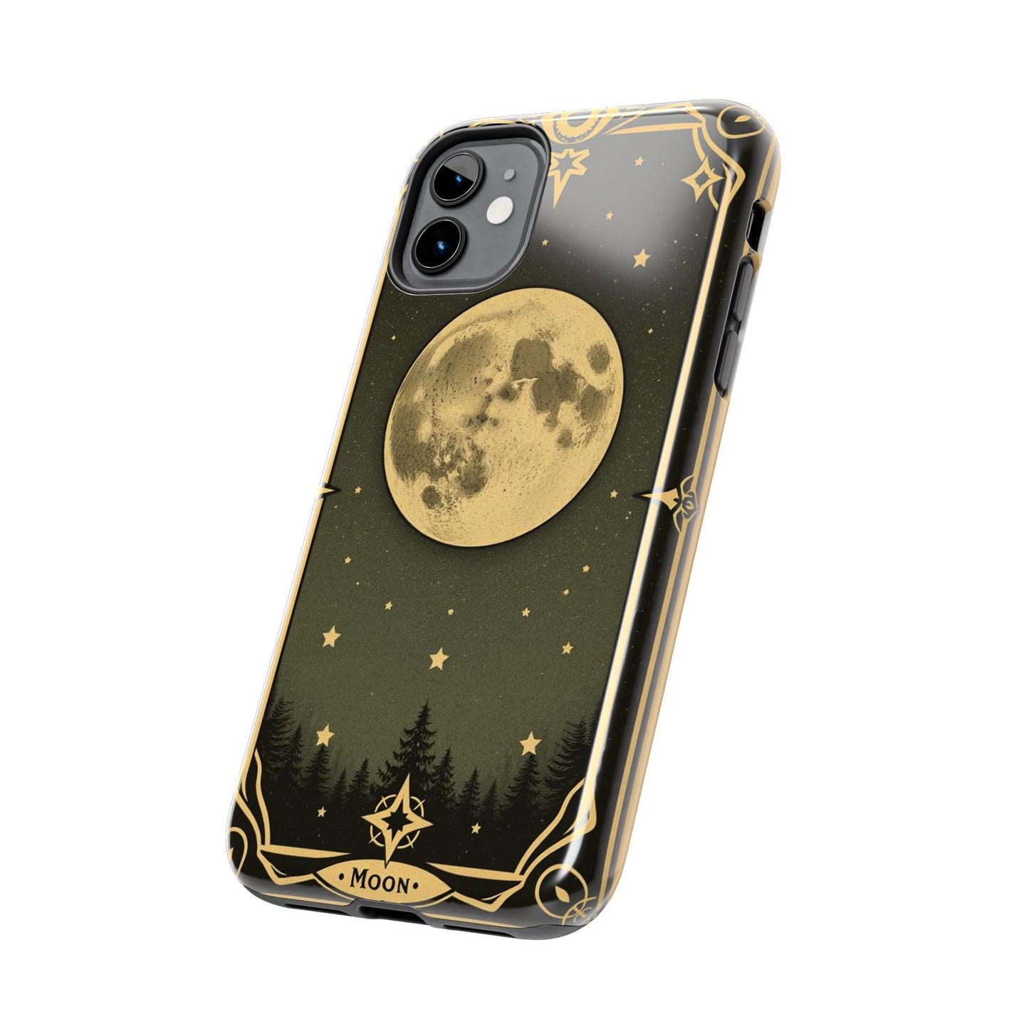 Celestial Moon Phone Case - Tough & Stylish for Star Lovers