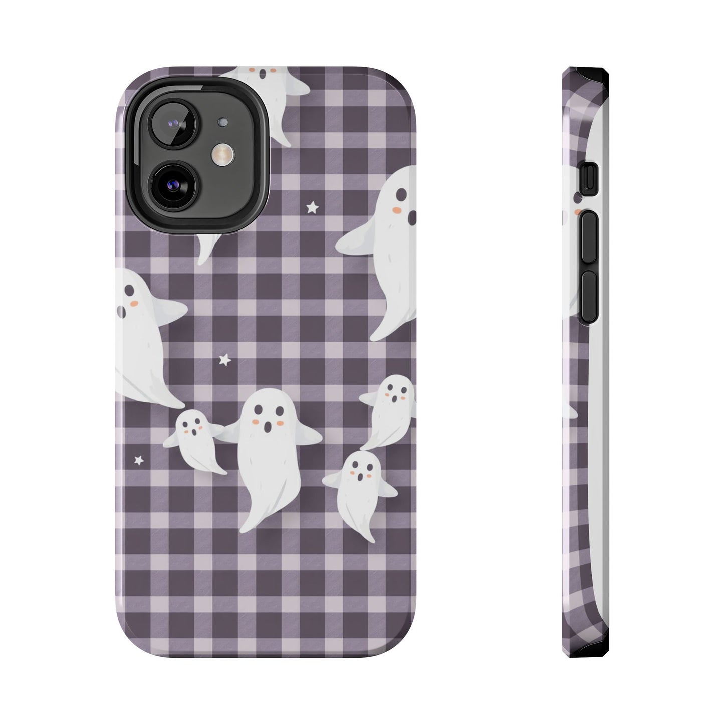 Cute Ghosts Tough Phone Case - Whimsical Halloween Design for Spooky Vibes