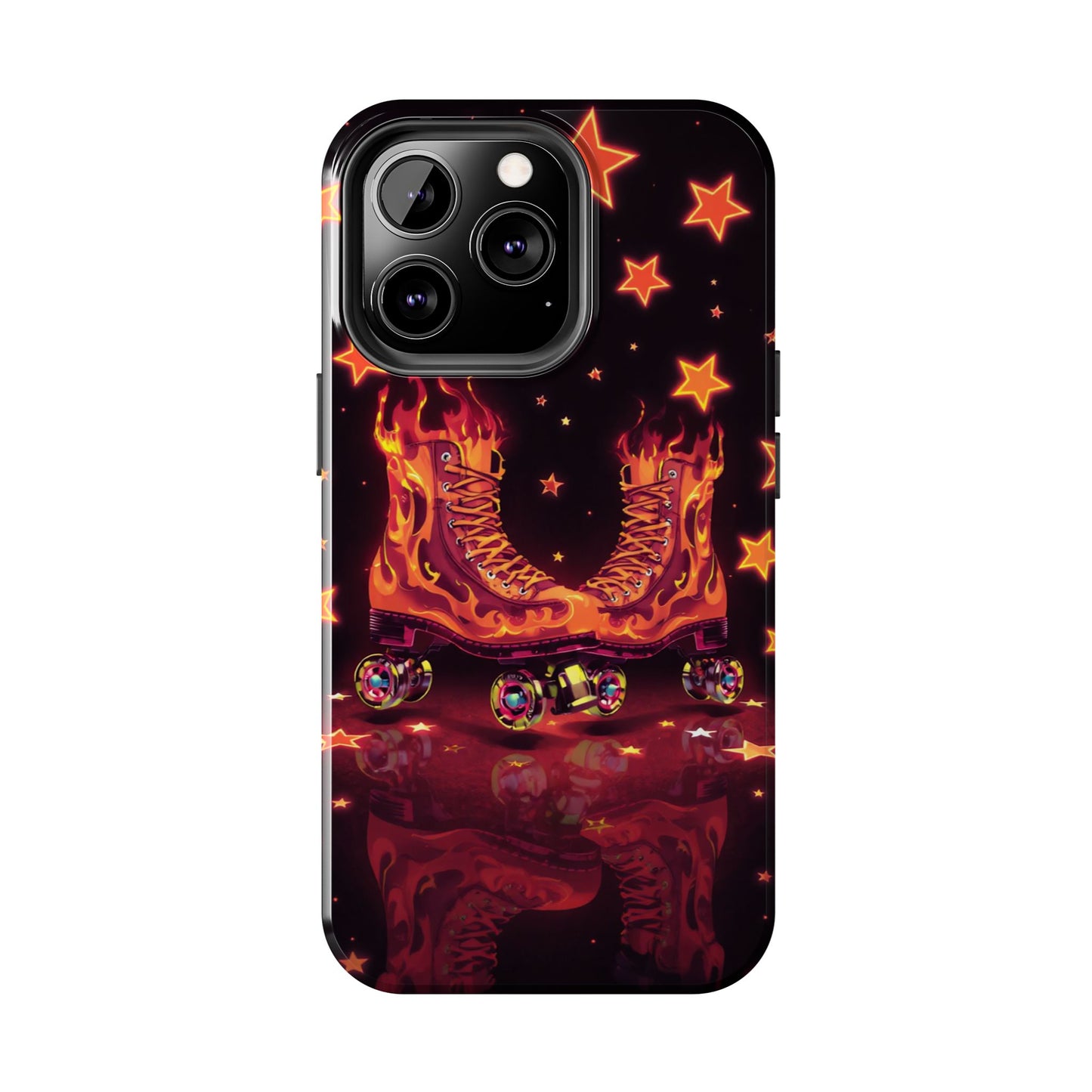 Retro Roller Skates Tough Phone Case - Stylish & Durable