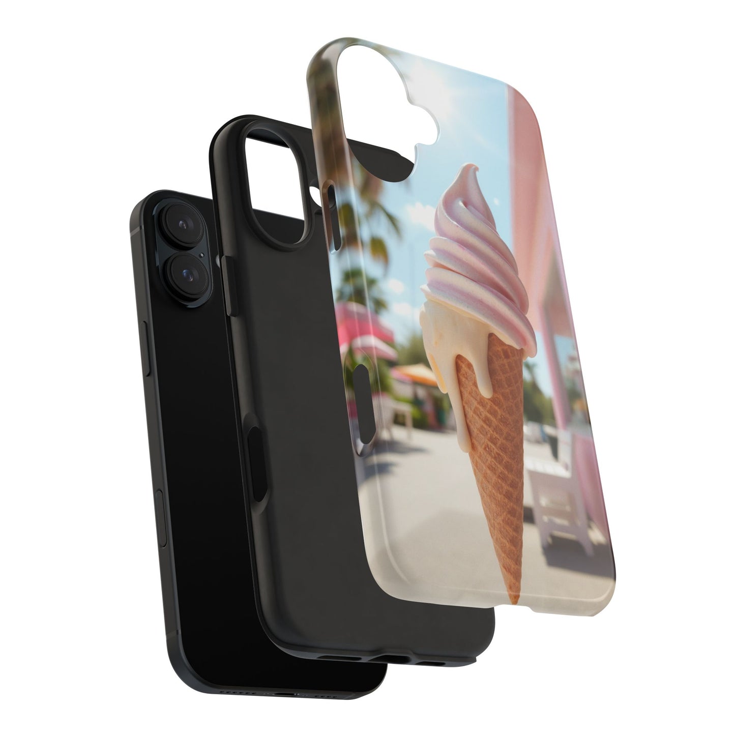 Ice Cream Cone Phone Case – Tough and Stylish Protection