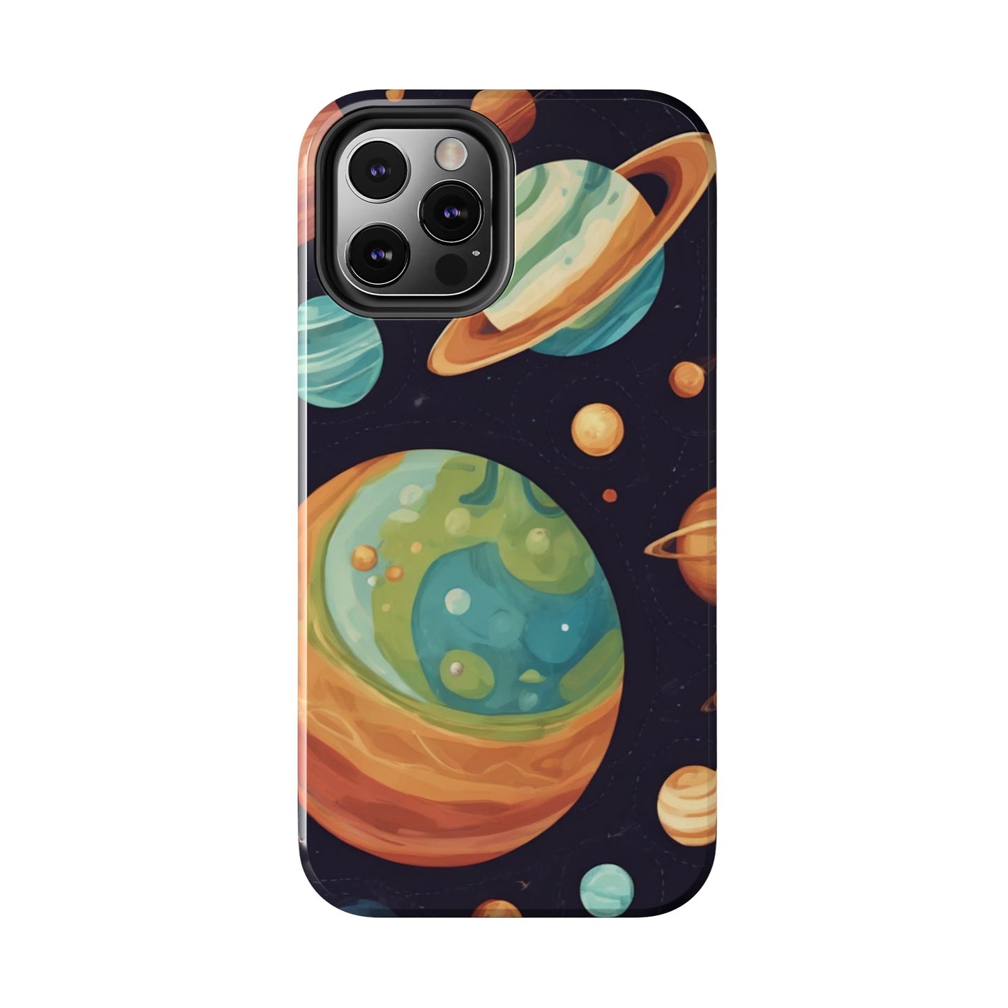 Cosmic Planet Phone Case - Durable Tough Protector for Space Lovers - for iPhone