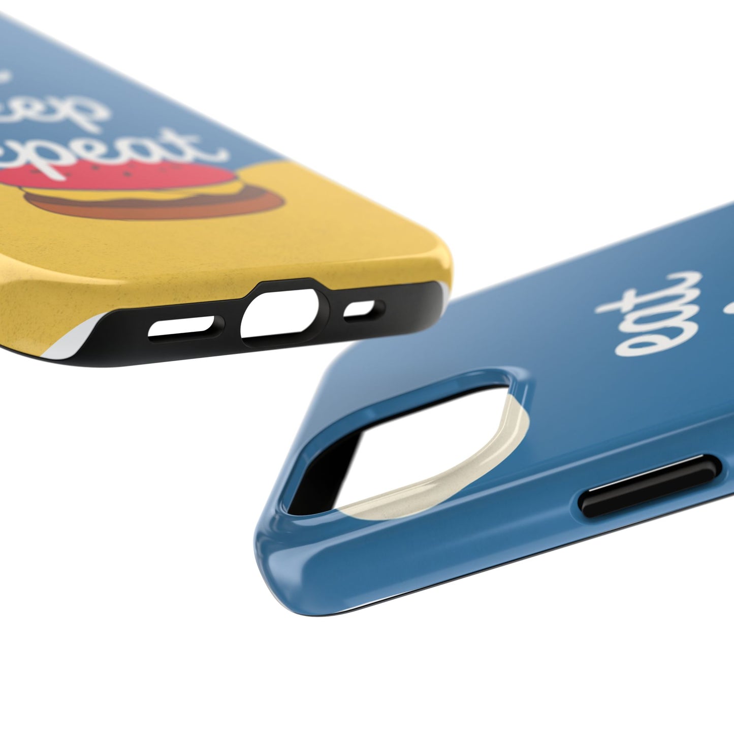 Eat, Sleep, Repeat Phone Case – Fun & Durable Tough Phone Cases for Food Lovers