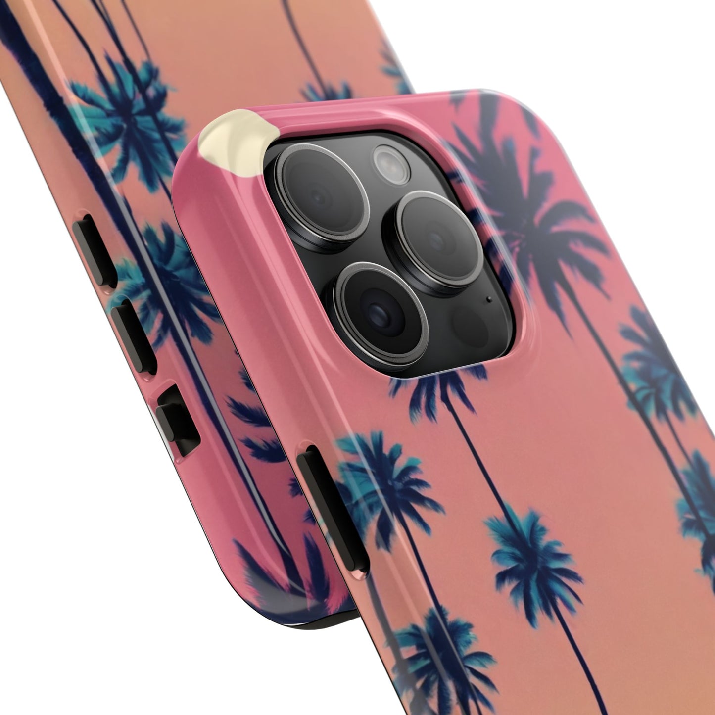 Tropical Beach Vibe Tough Phone Case - Vintage Van Design - for iPhone