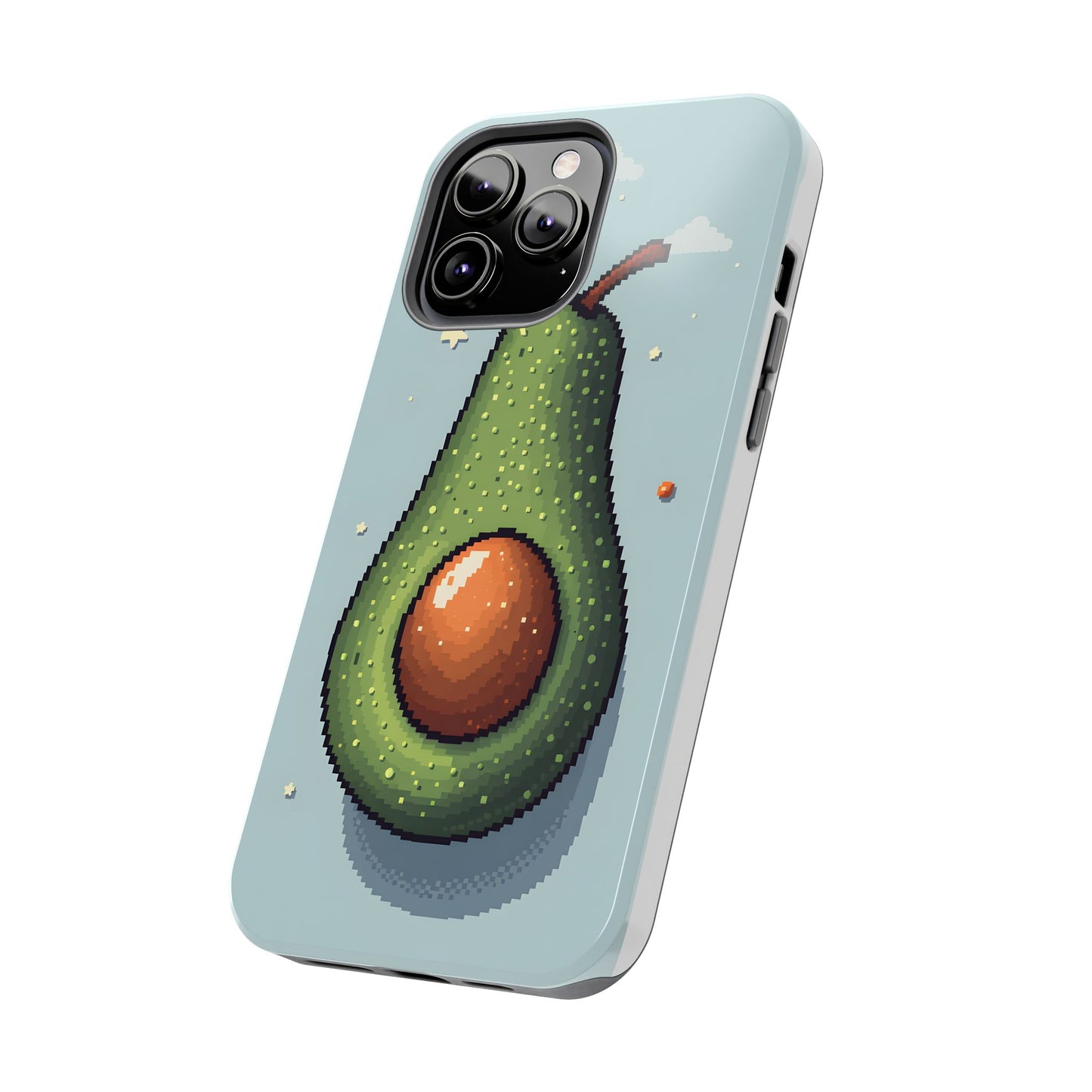 Pixel Avocado Tough Phone Case - Perfect for Foodies & Nature Lovers - for iPhone