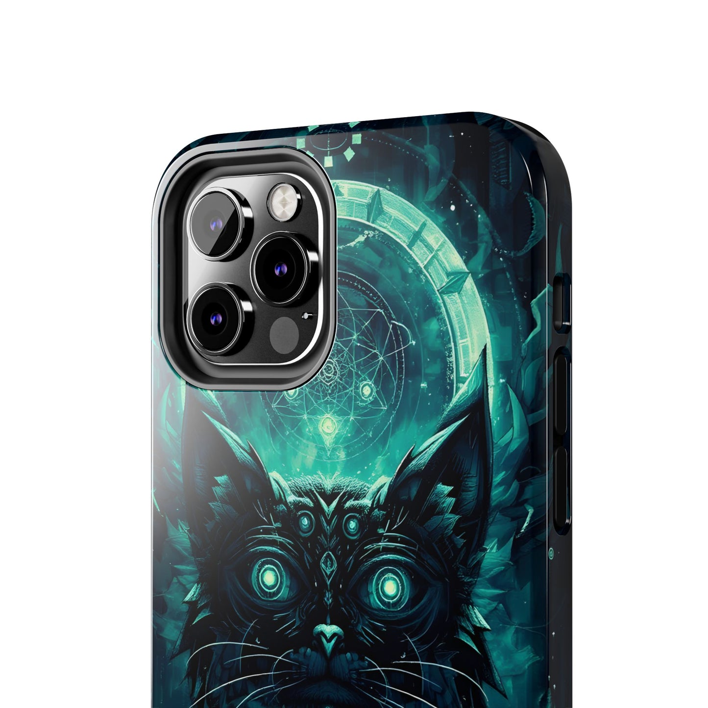 Mystical Dark Cat Phone Case - Tough Protective Cover for Cat Lovers - for iPhone