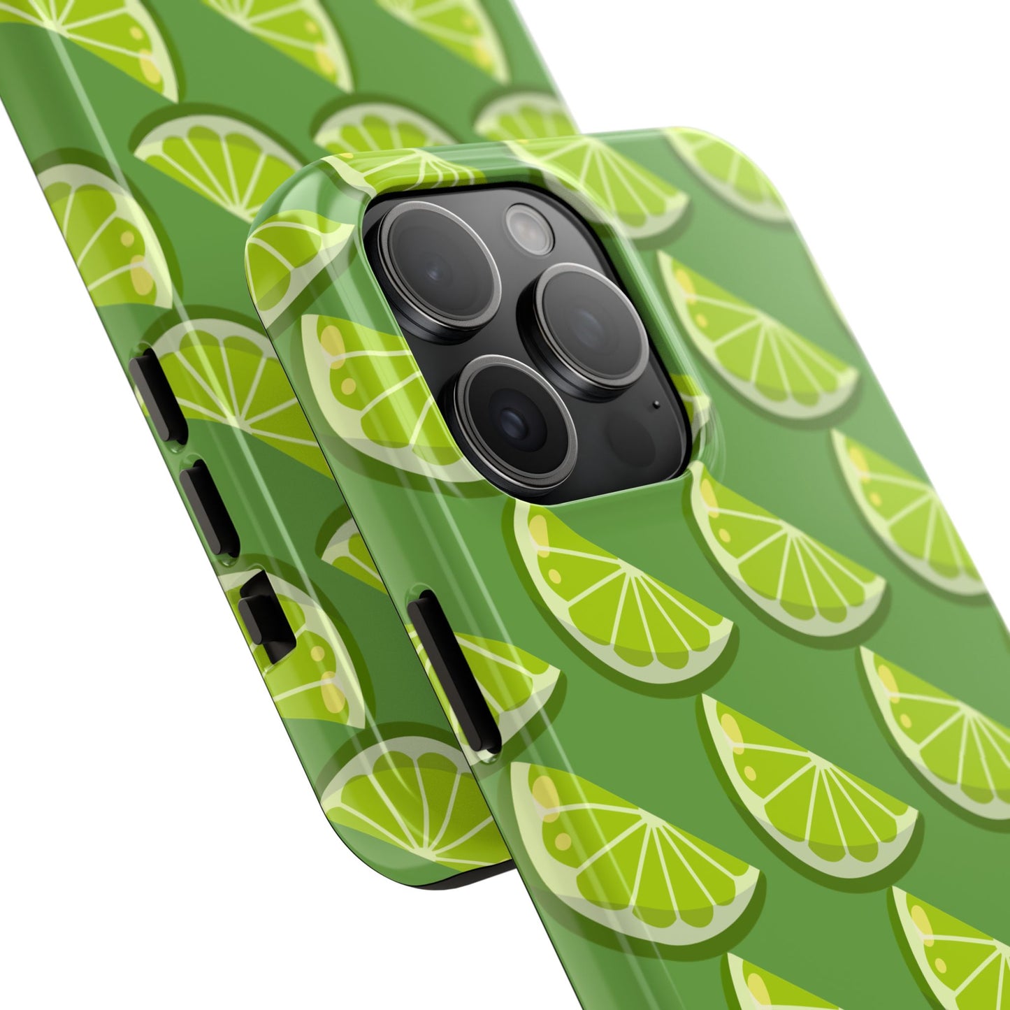 Lime Slice Tough Phone Case - Green Party - for iPhone