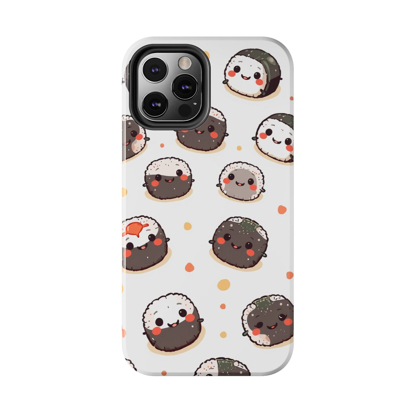 Cute Sushi Tough Phone Case - Kawaii Design for Food Lovers