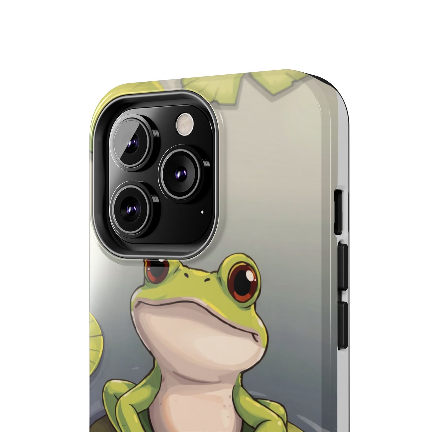 Cute Frog Tough Phone Case - Durable Protection with Nature Vibe