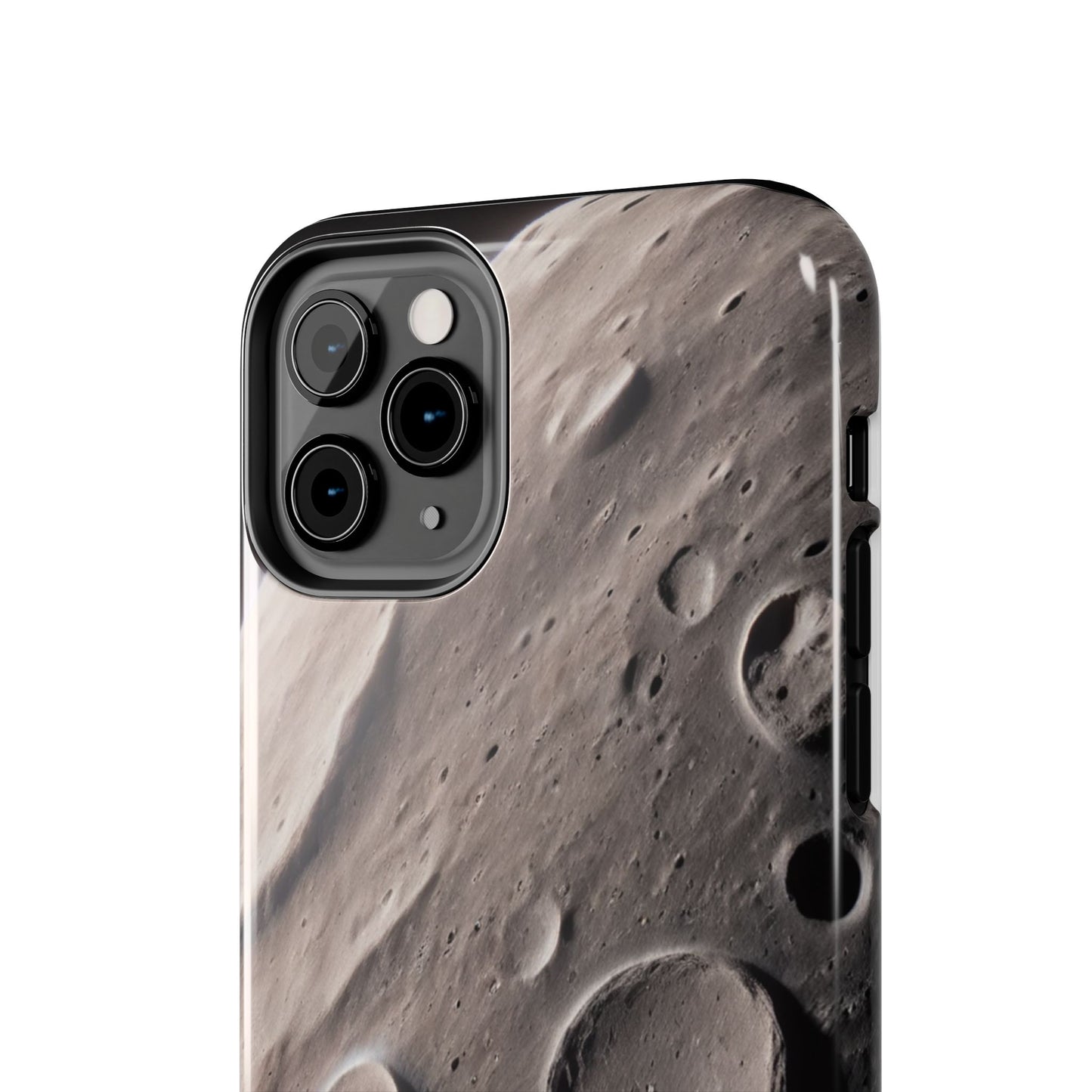 Celestial Moon Surface Tough Phone Case | Durable Space-Themed Design - for iPhone