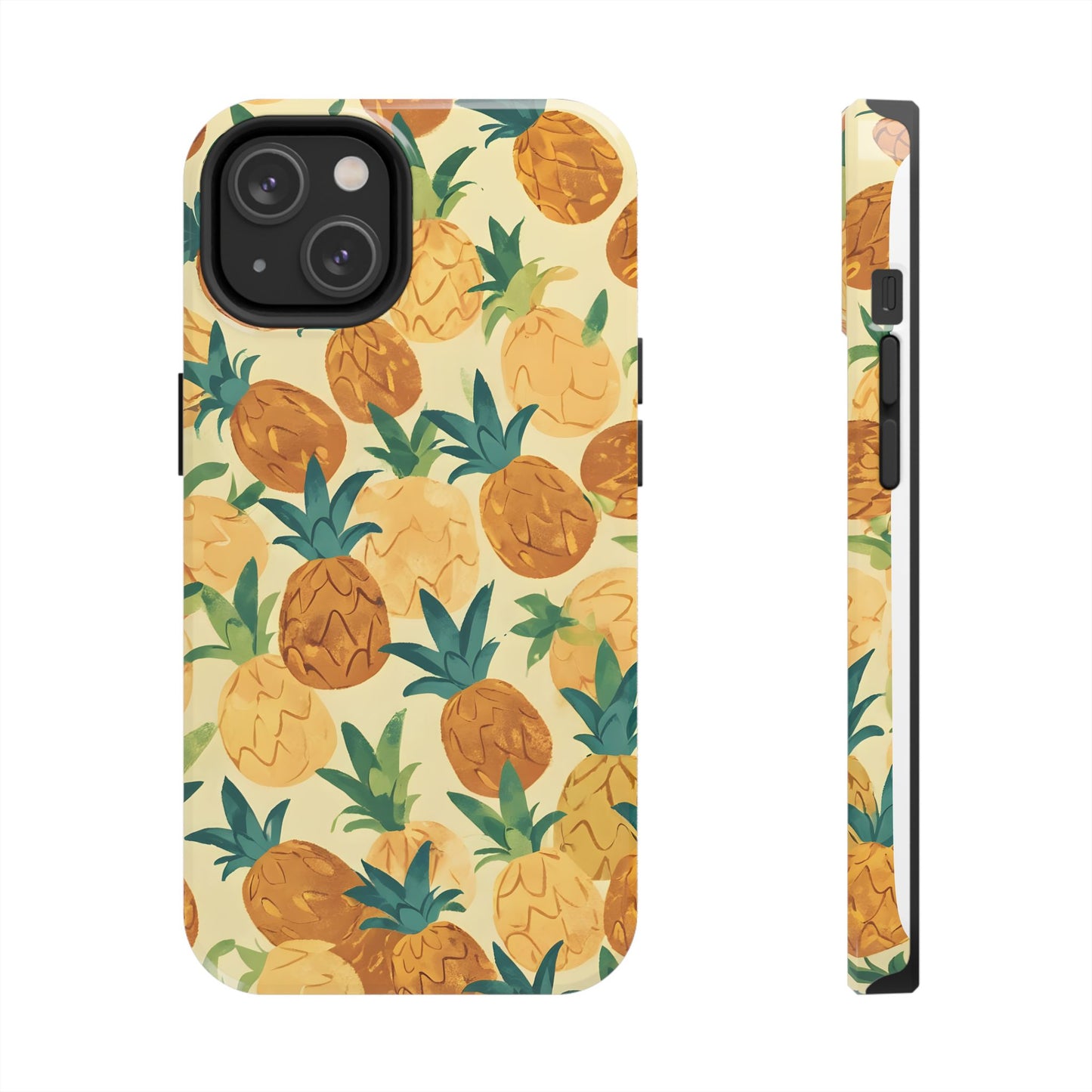 Pineapple Paradise Tough Phone Case - Durable and Stylish for Summer Vibes - for iPhone