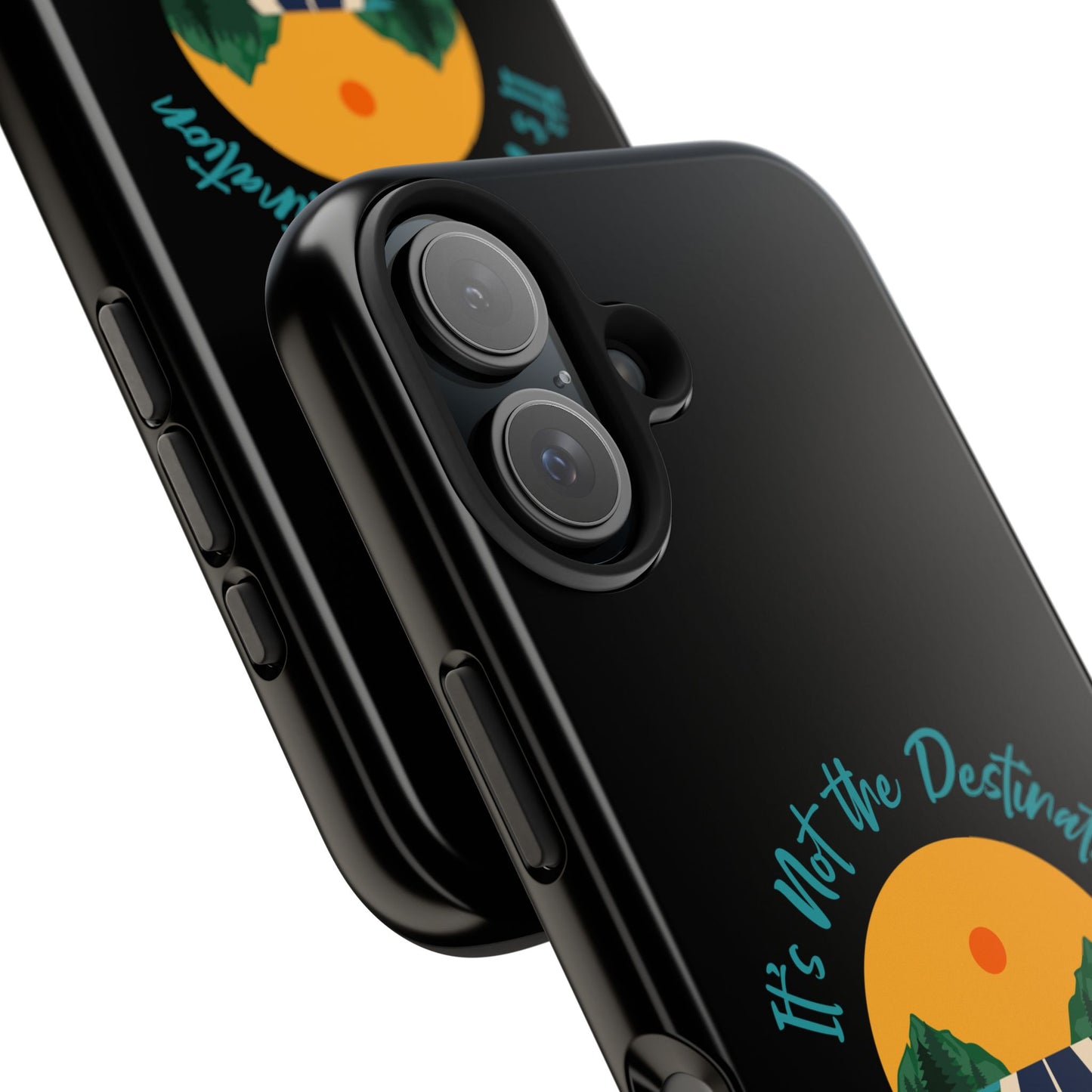 Adventure Quote Phone Case - 'It's Not the Destination, It's the Journey' - for iPhone