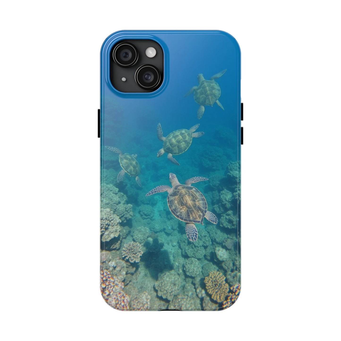Ocean Turtle Tough Phone Cases - Durable Protection with Marine Art