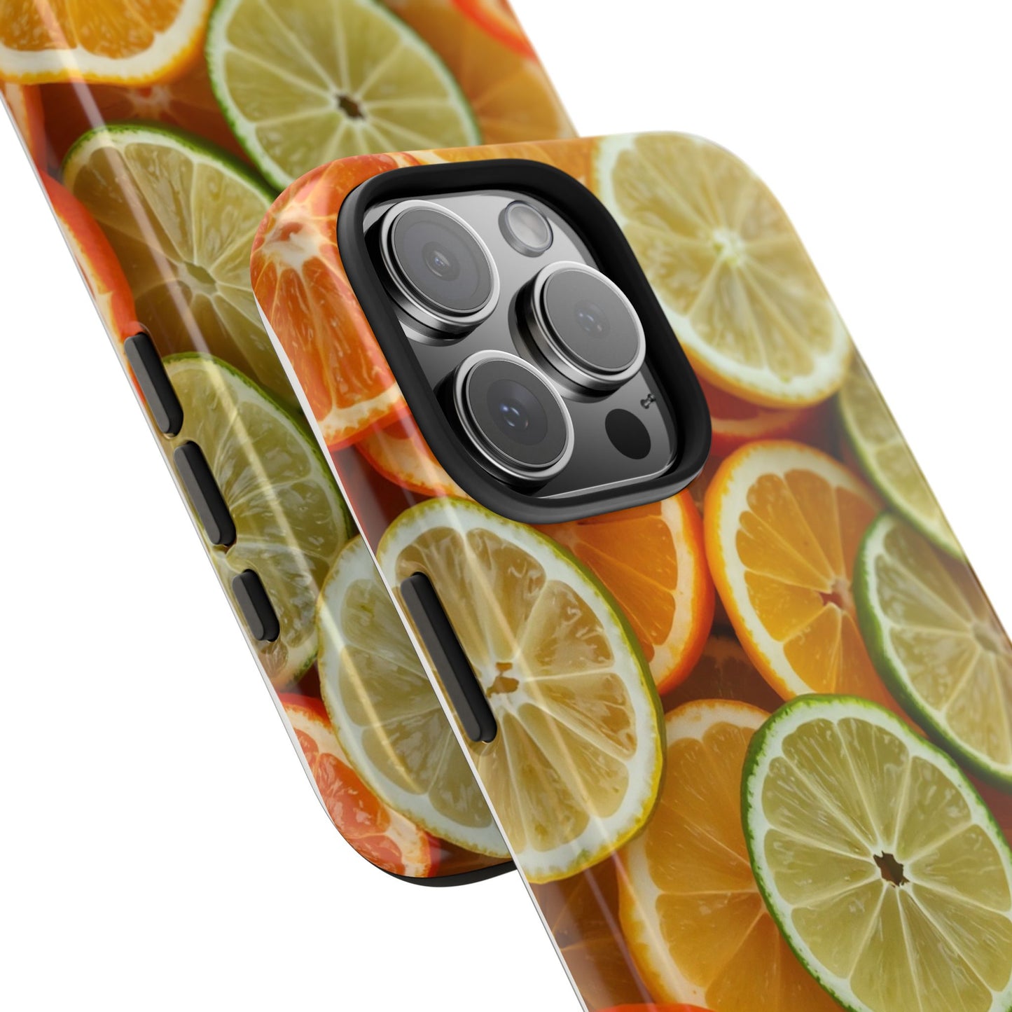 Citrus Slice Tough Phone Case – Vibrant Fruit Design for Summer Fun