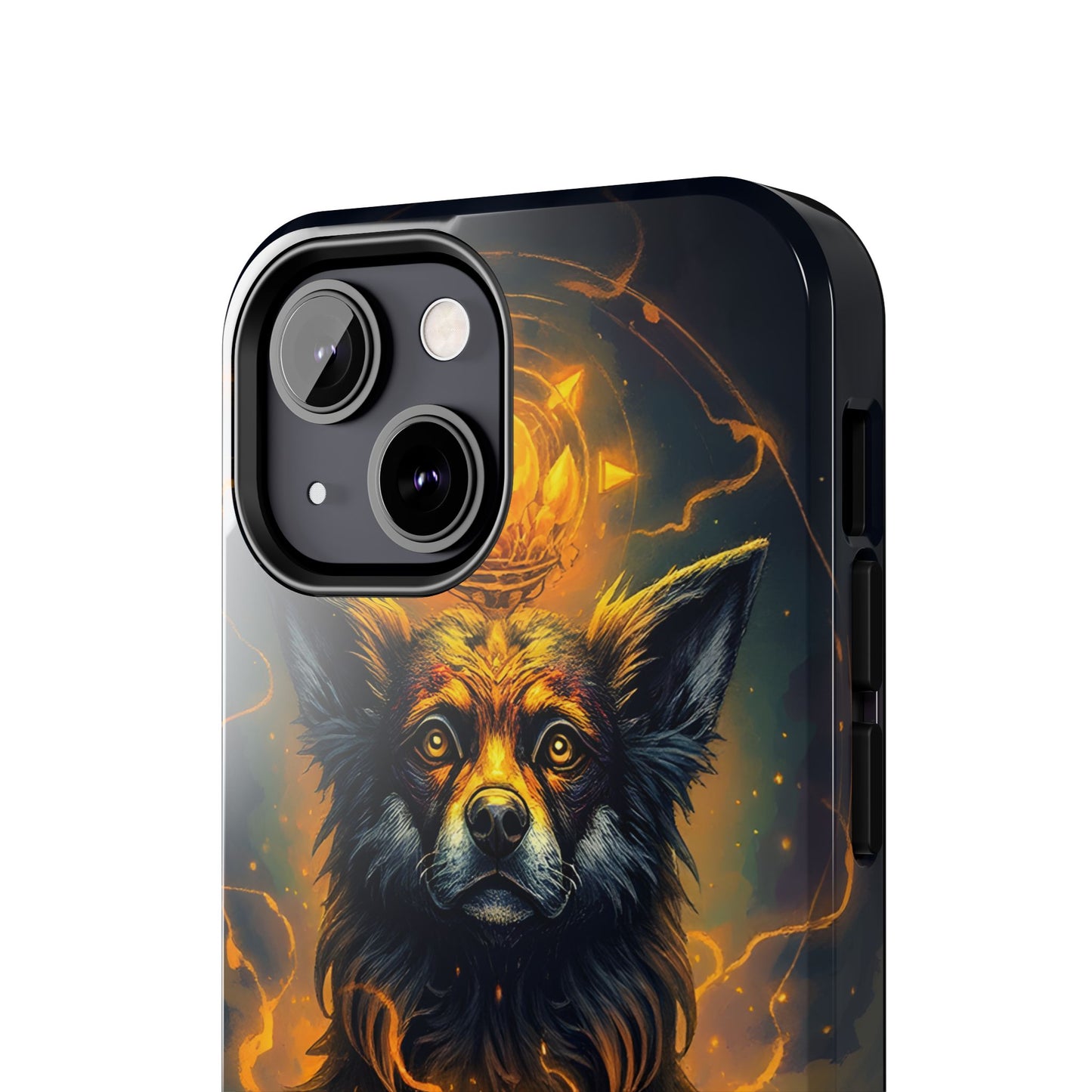 Mystical Dog of Light - Tough Phone Case - Durable Protection with Inspired Artwork - for iPhone