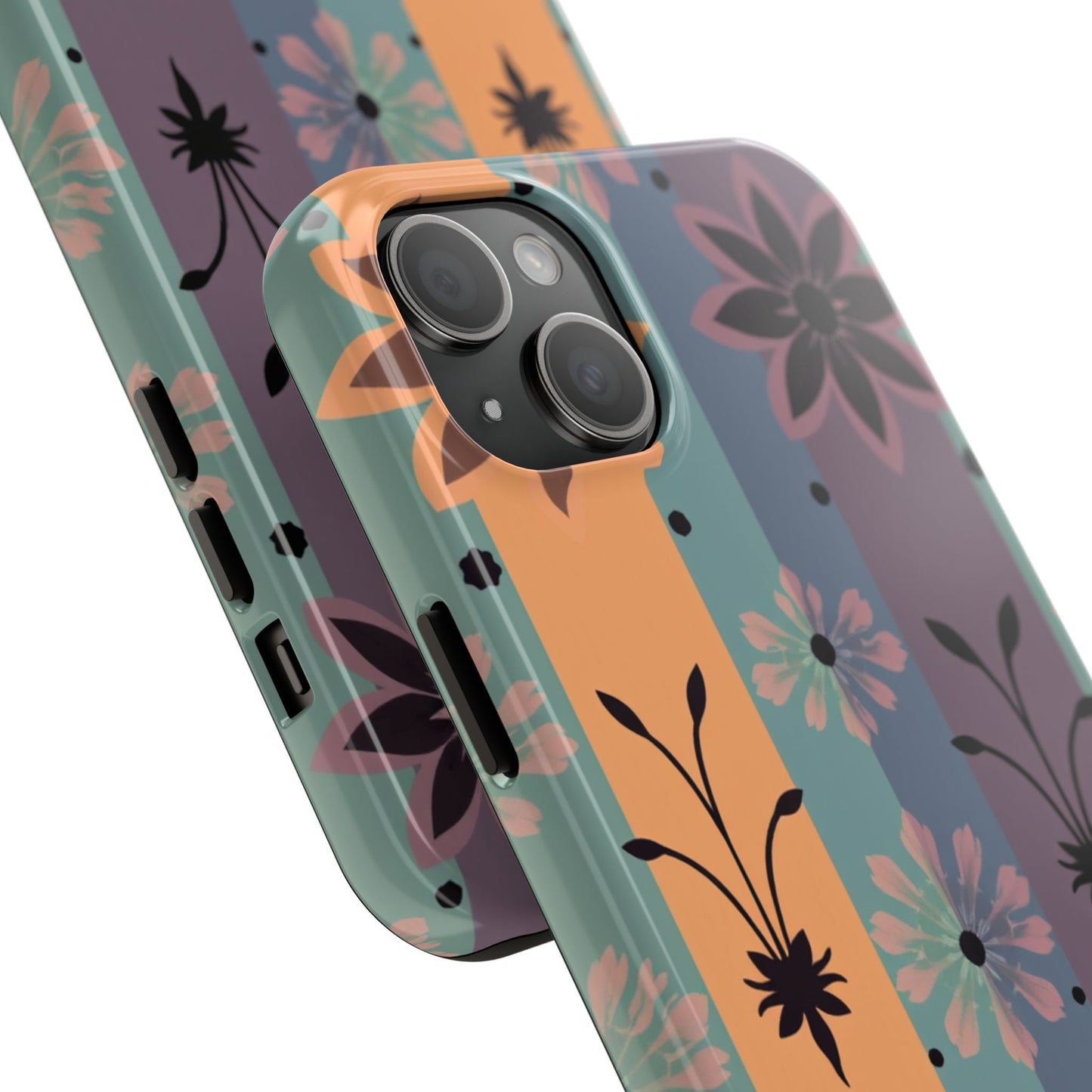 Boho Floral Tough Phone Cases - Durable & Stylish Protection - for iPhone