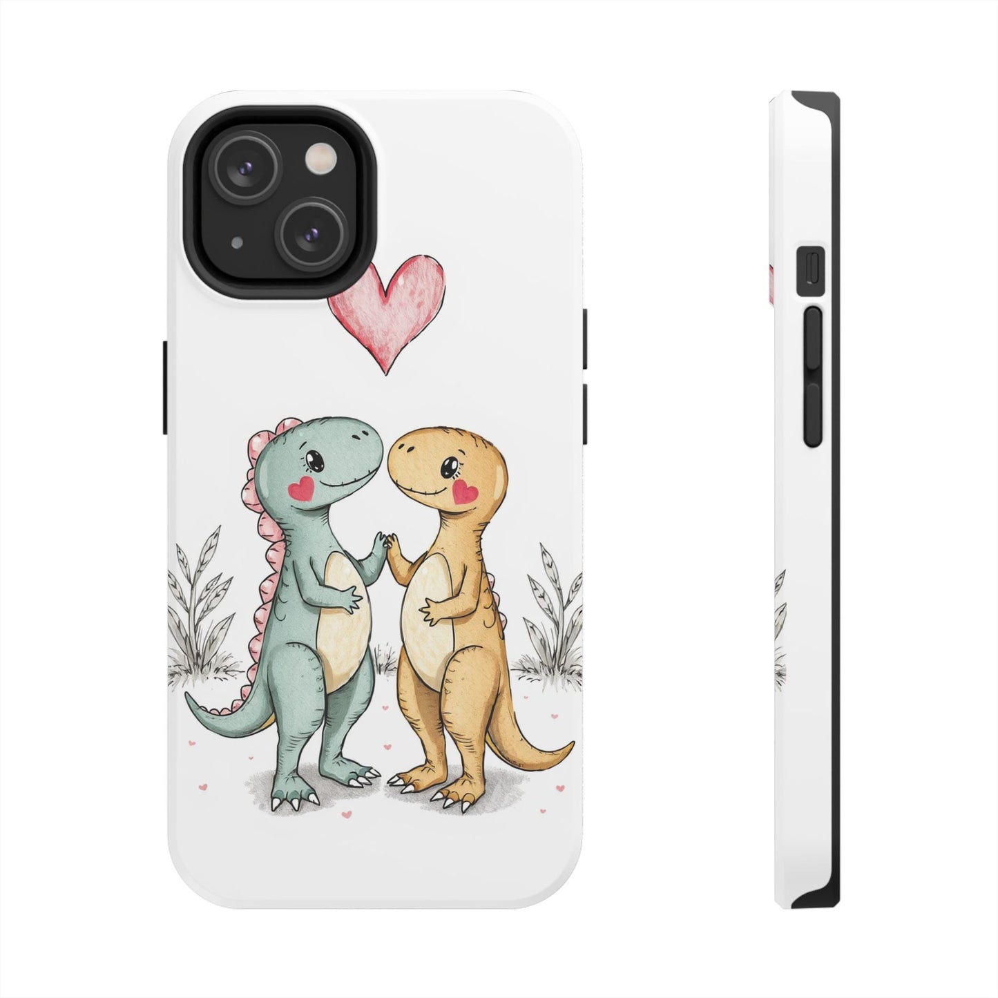 Dino Couples - Tough Phone Case for iPhone