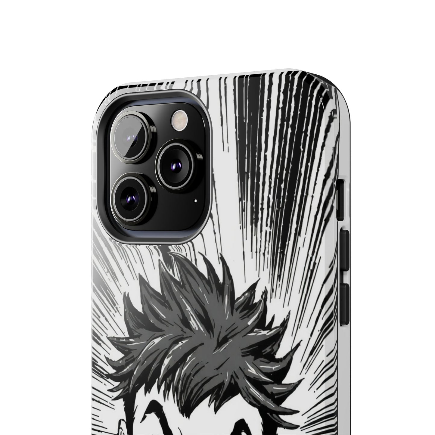 Intense Graphic Phone Case - Tough Design for Anime Fans